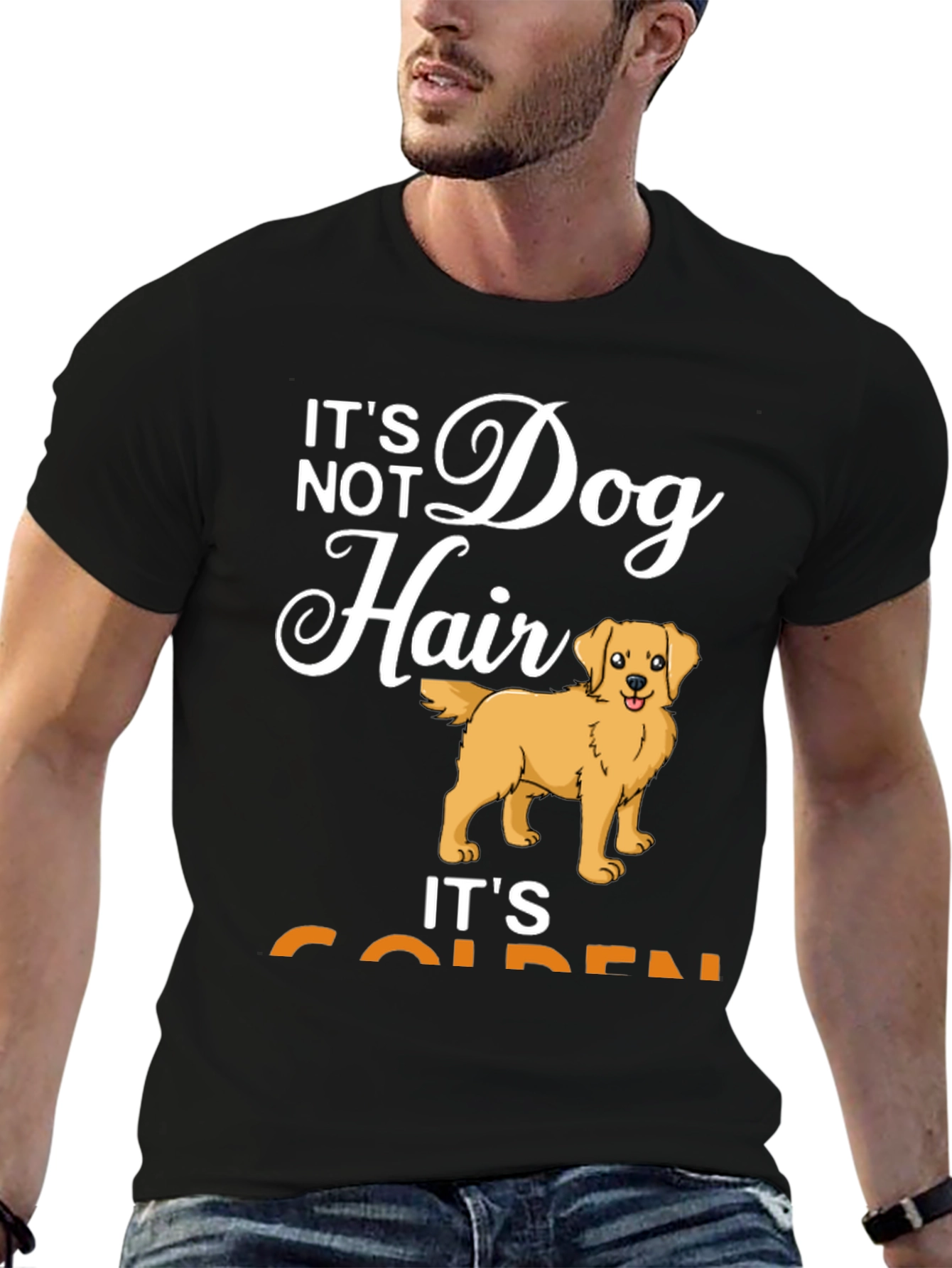 Dog Hair Golden Retriever T-Shirt
