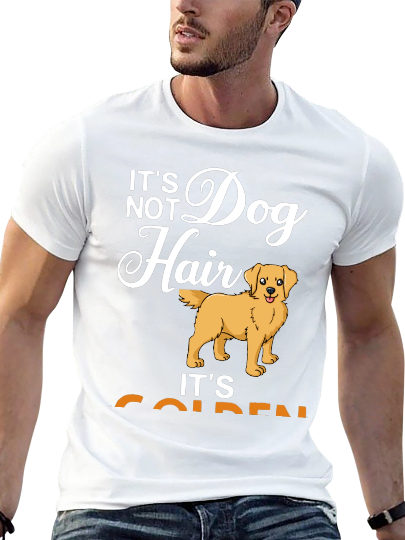 Dog Hair Golden Retriever T-Shirt