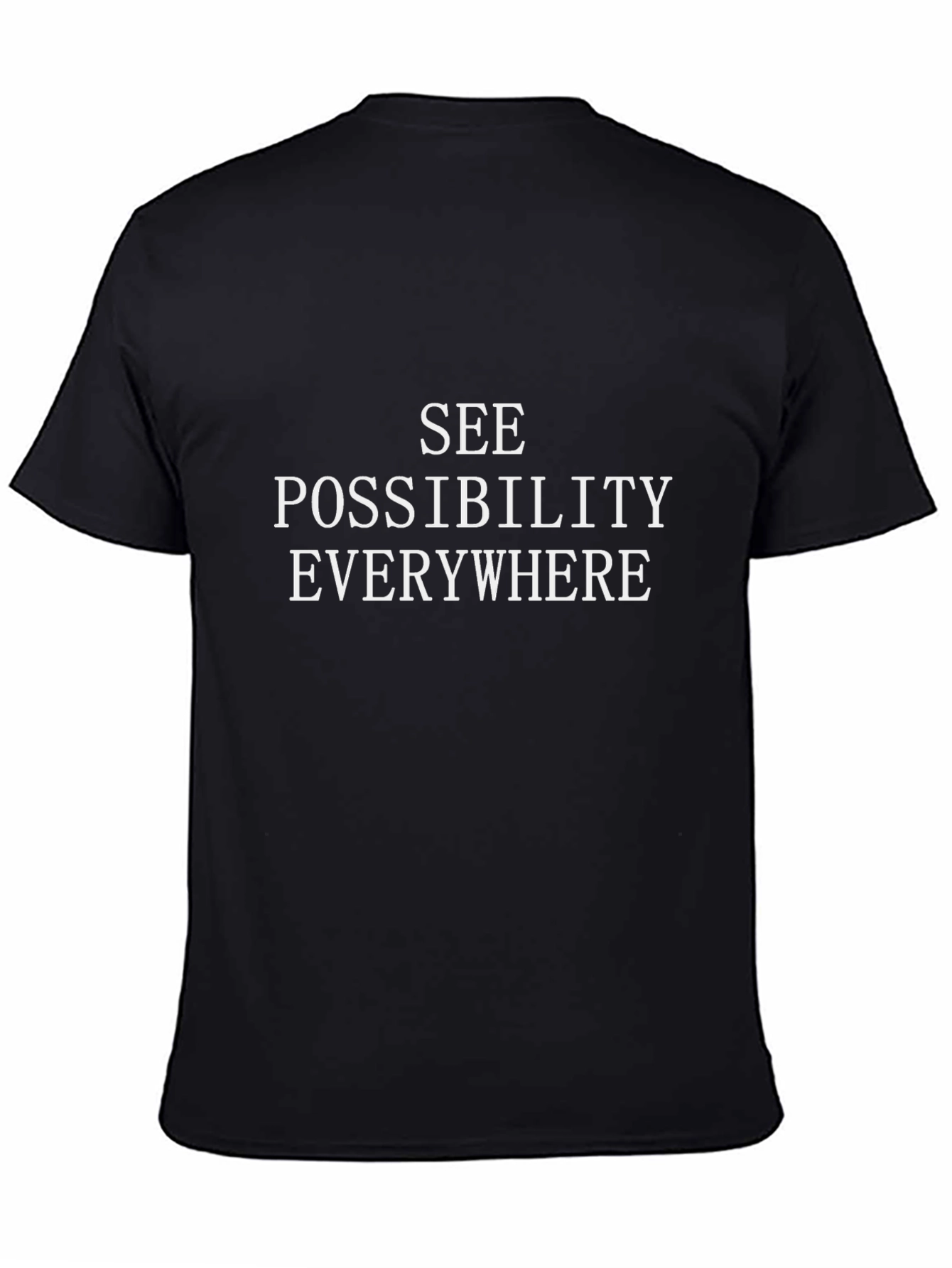 See Possibility Everywhere Graphic Tee - Black