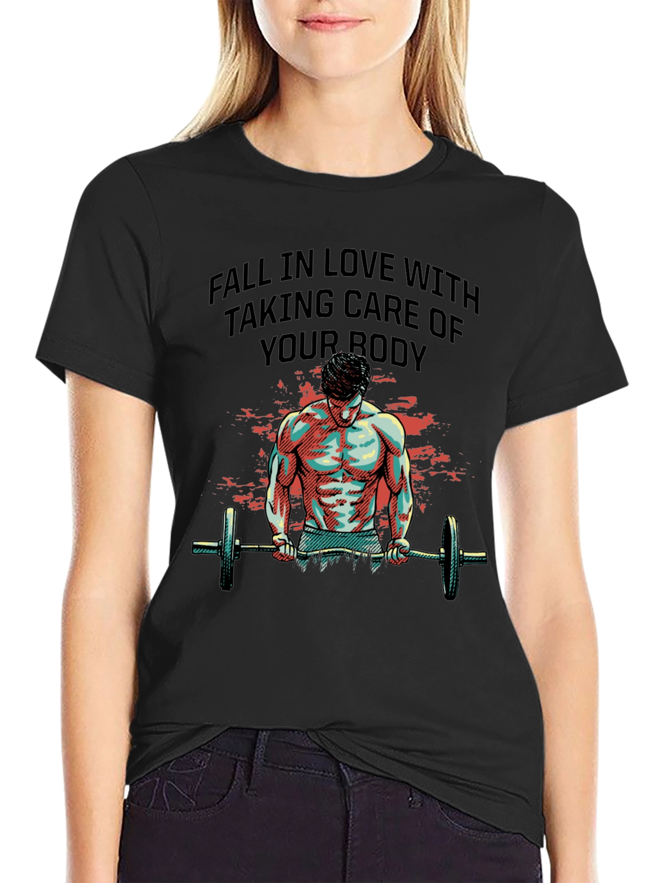 Fitness Lover Tee: Take Care of Your Body
