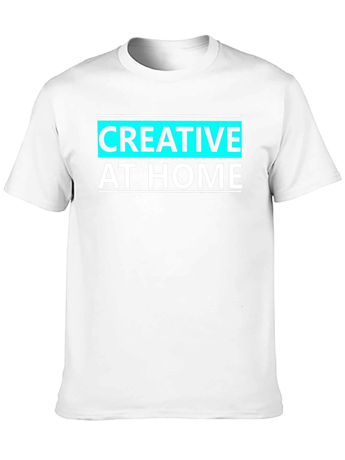 Creative at Home Black T-Shirt