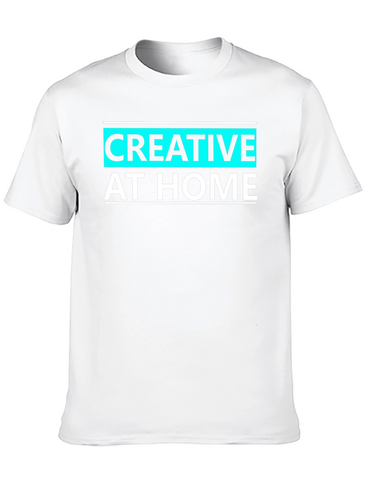 Creative at Home Black T-Shirt