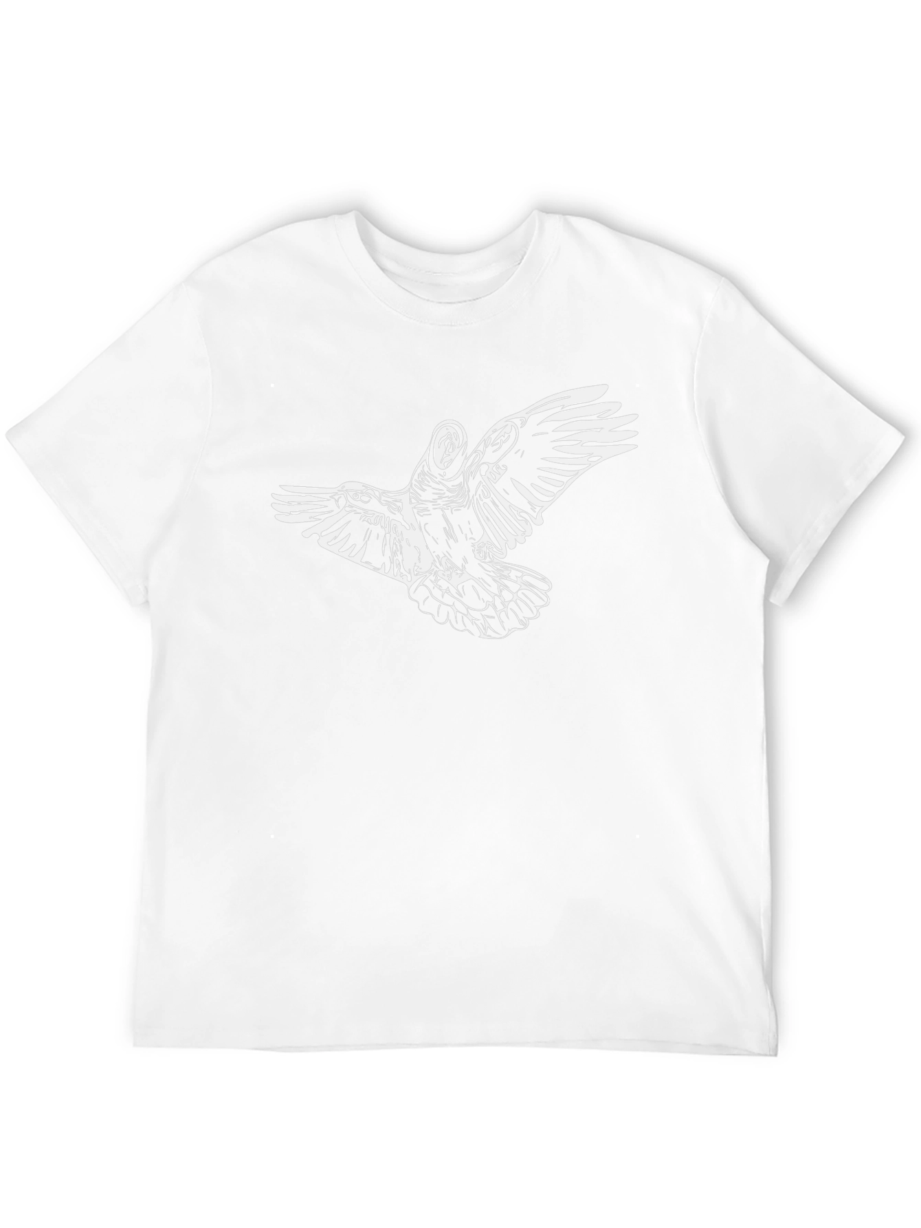 Raven Graphic Print T-Shirt - Stylish & Unique Design