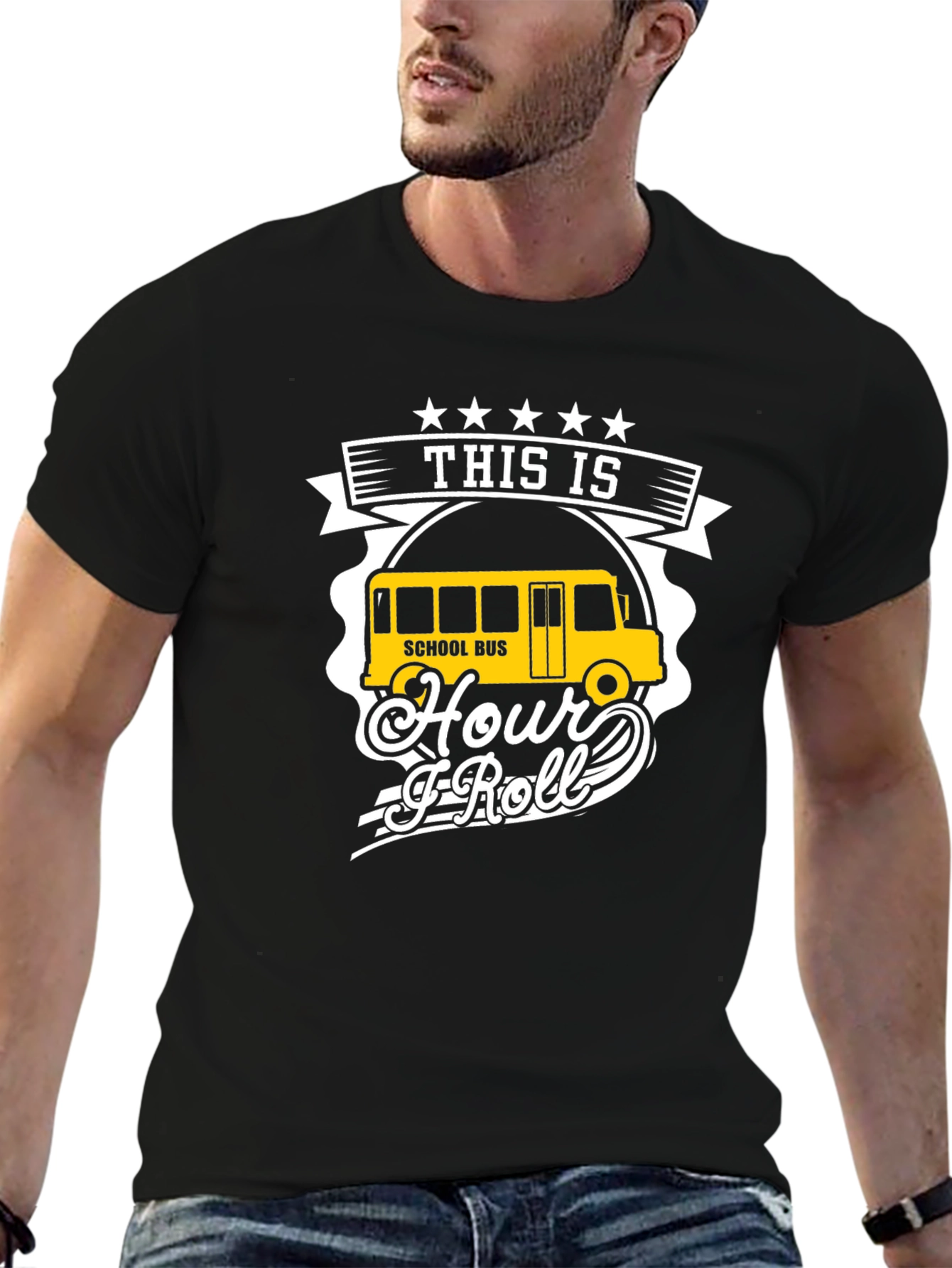 This Is How I Roll School Bus T-Shirt