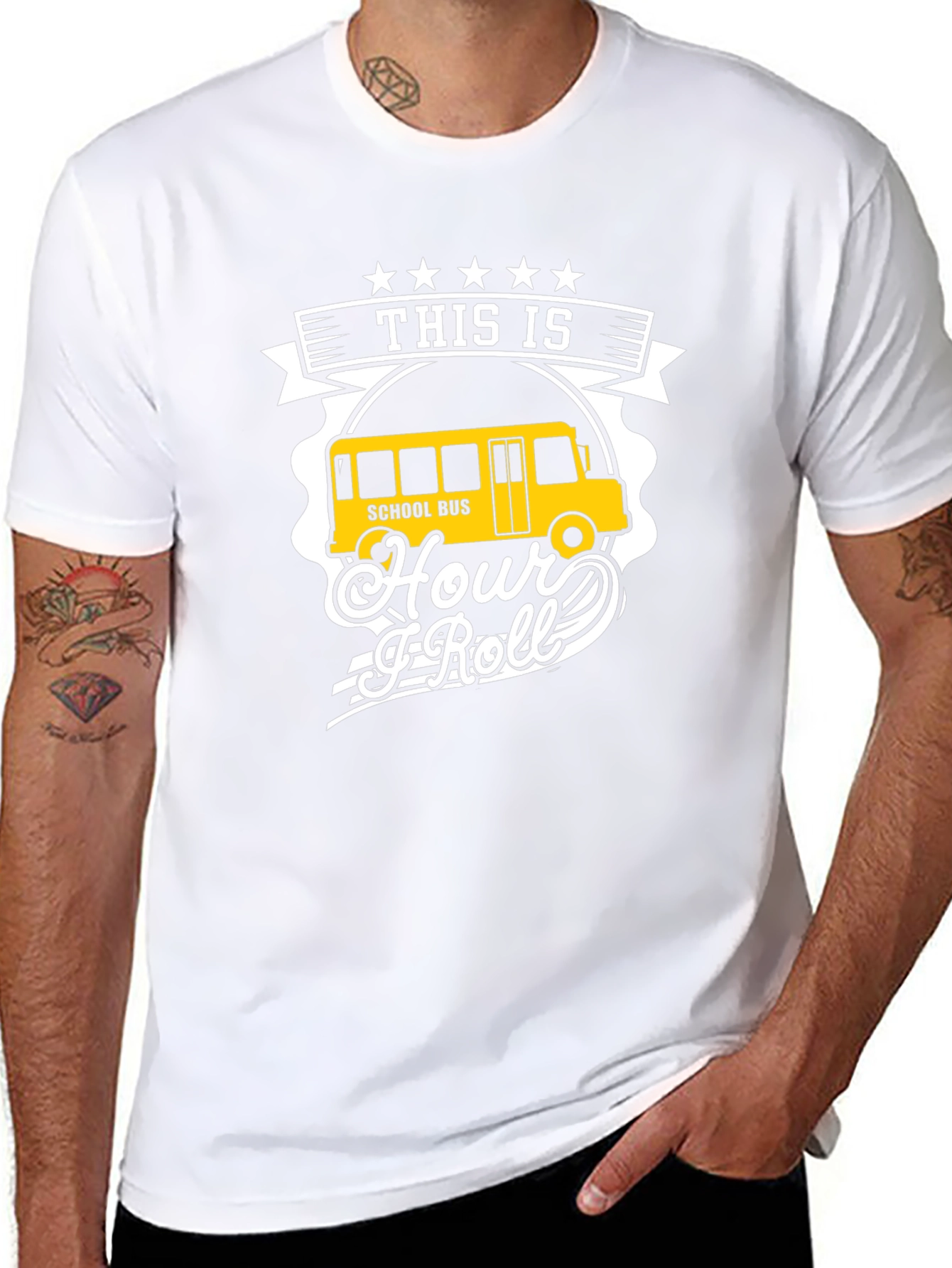 This Is How I Roll School Bus T-Shirt