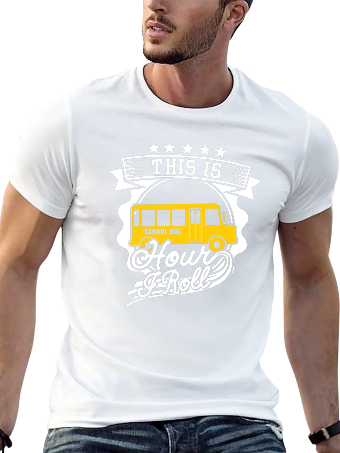 This Is How I Roll School Bus T-Shirt