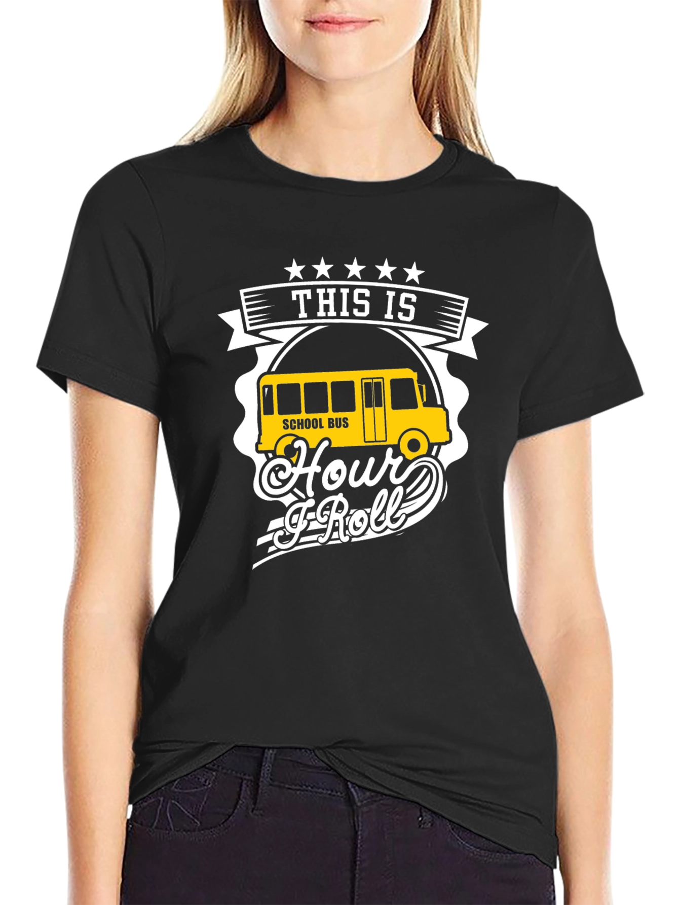 This Is How I Roll School Bus T-Shirt