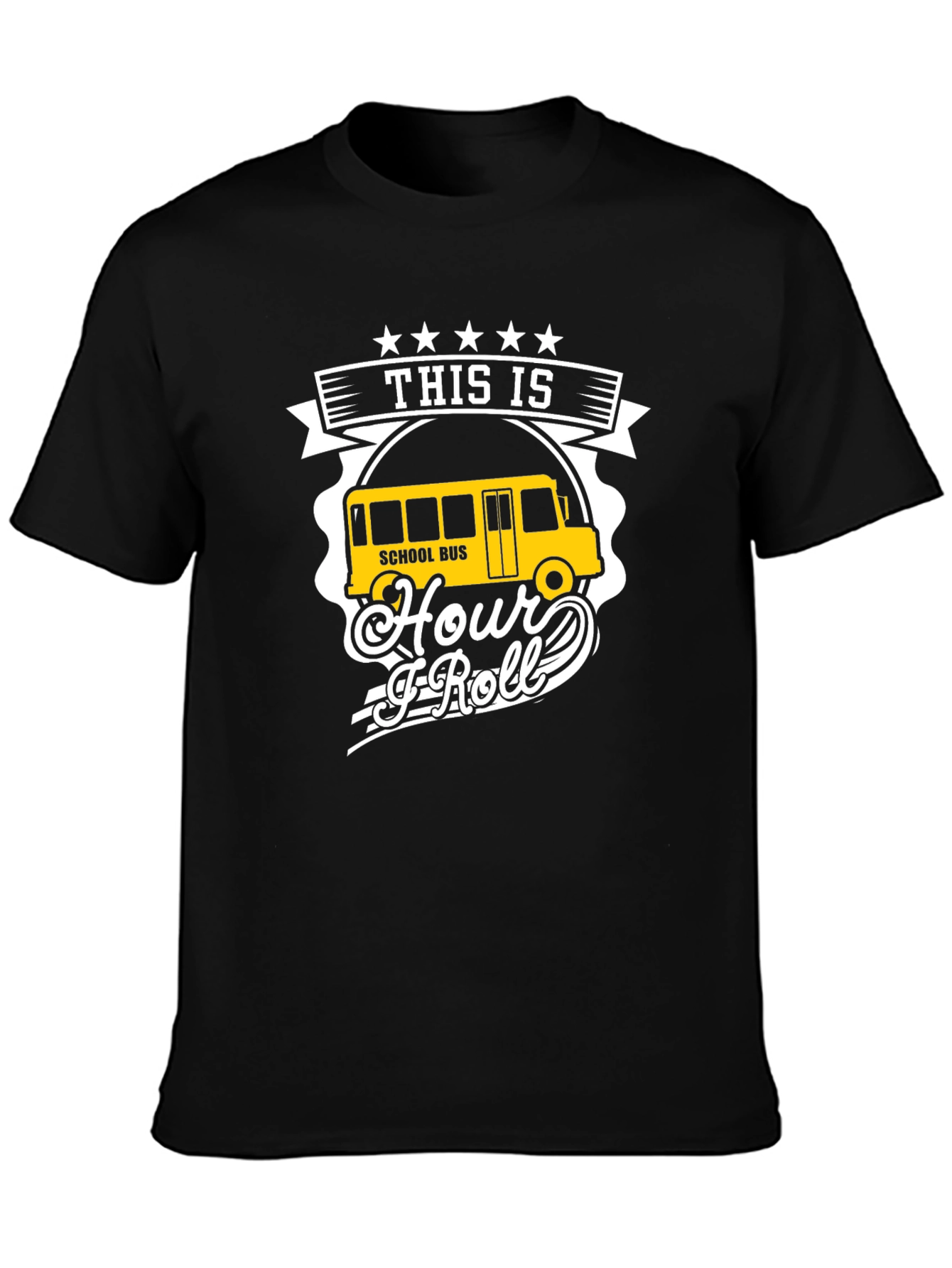 This Is How I Roll School Bus T-Shirt