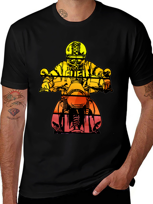 Motorcycle Rider Graphic Tee