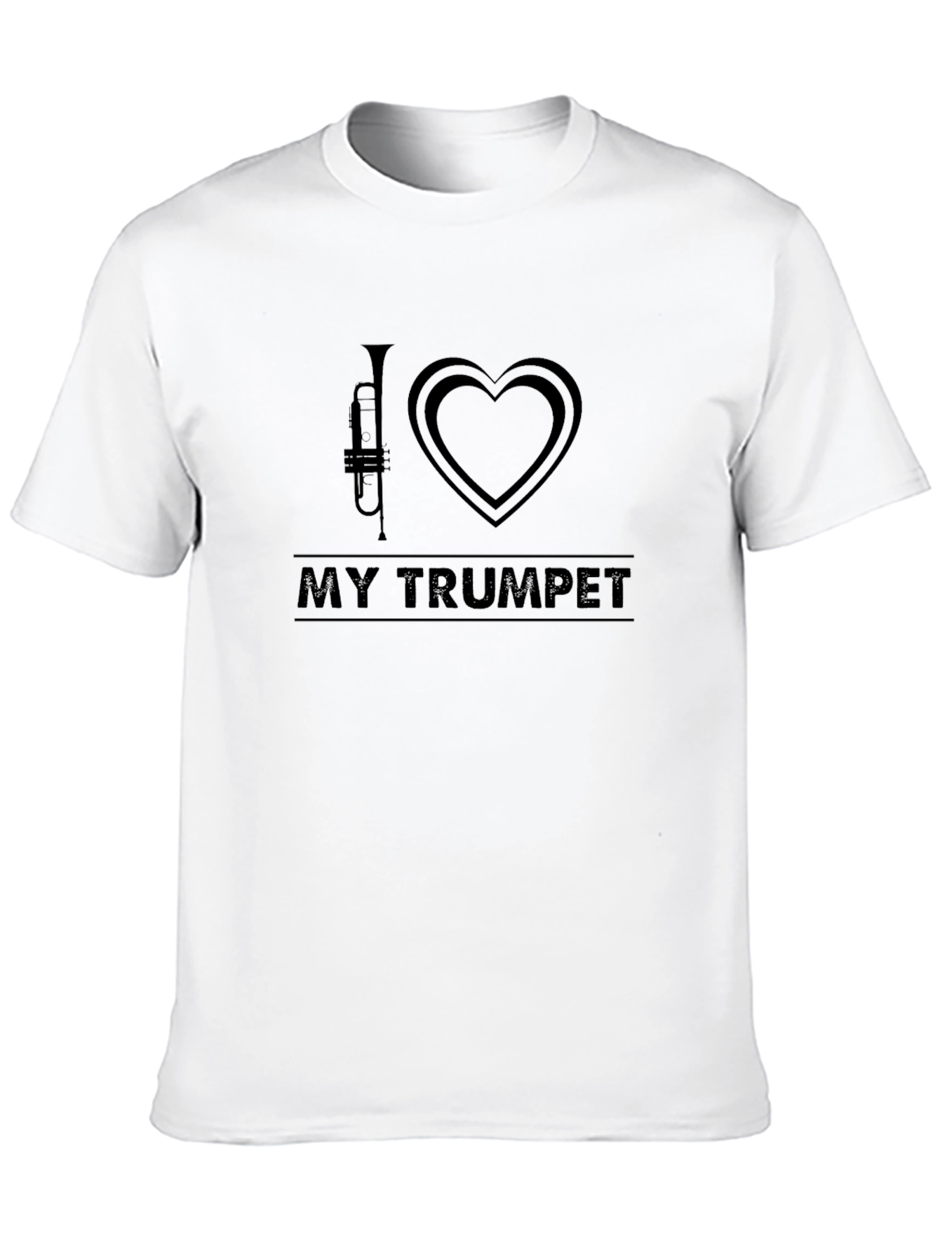 I Love My Trumpet T-Shirt - Musicians Tee