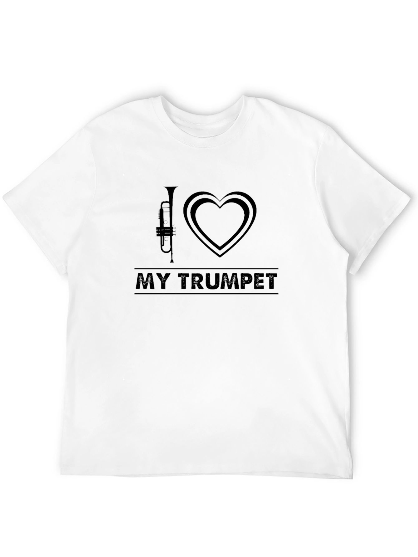I Love My Trumpet T-Shirt - Musicians Tee