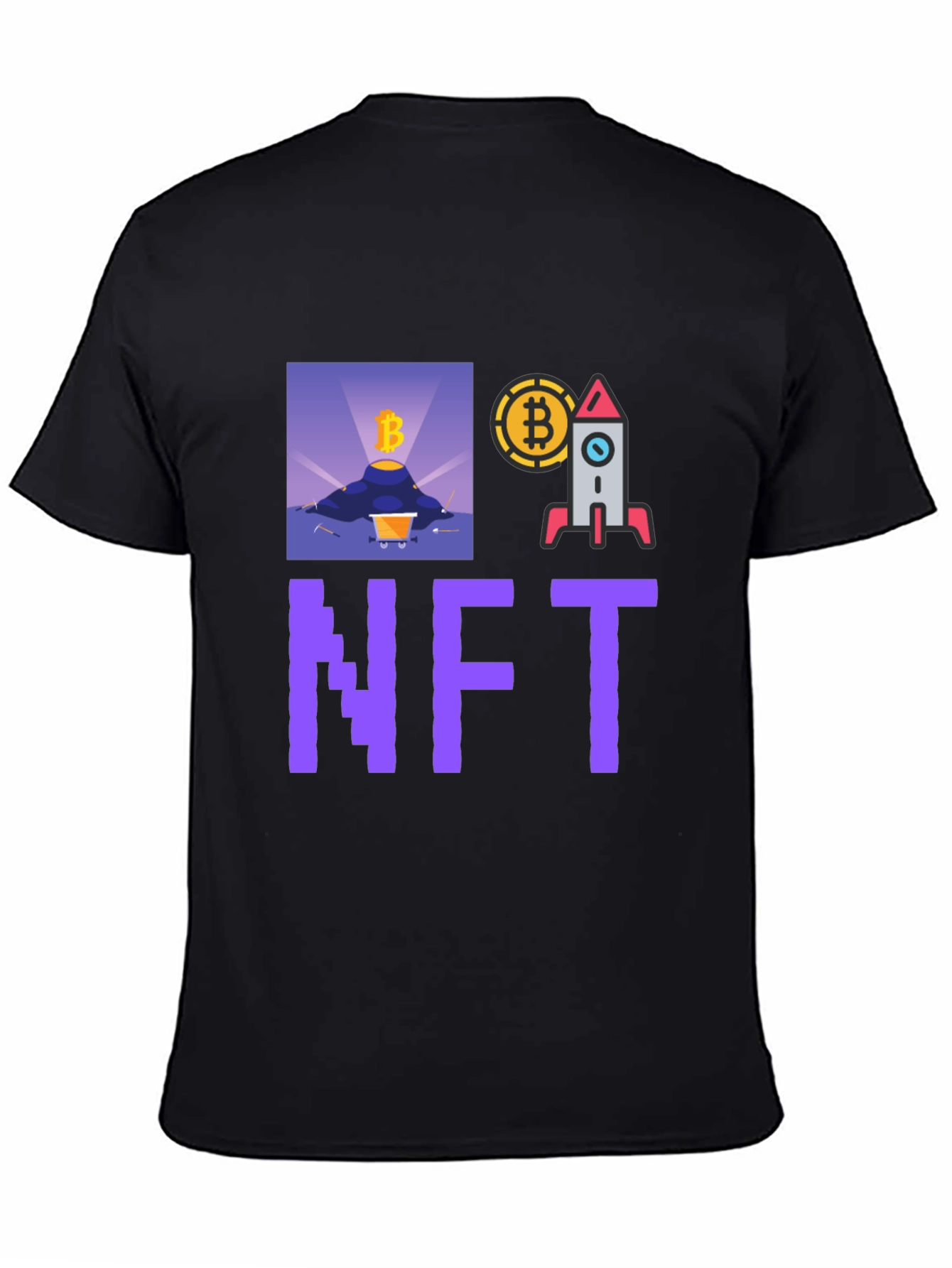 Crypto NFT T-Shirt - Bitcoin Mining Launch