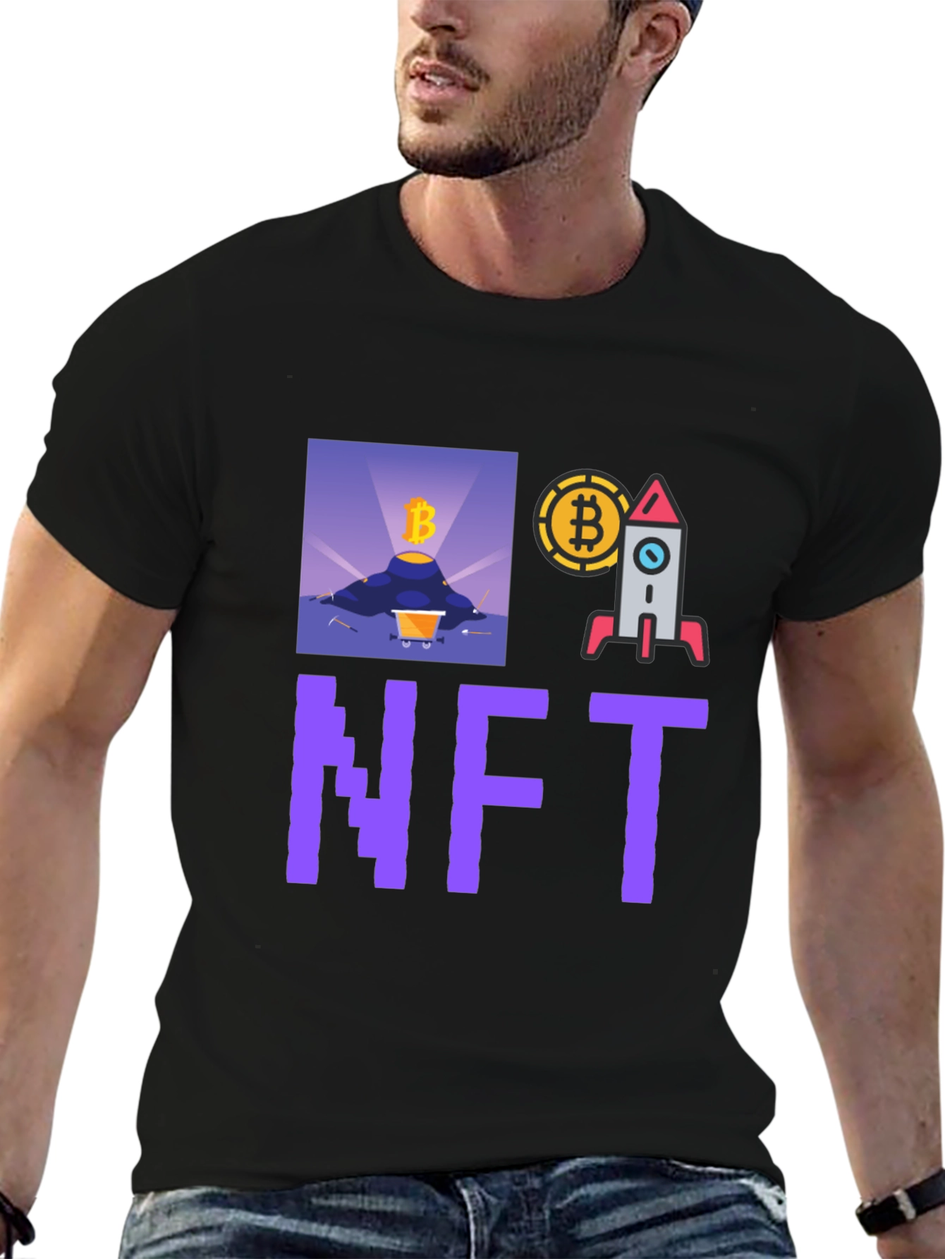 Crypto NFT T-Shirt - Bitcoin Mining Launch