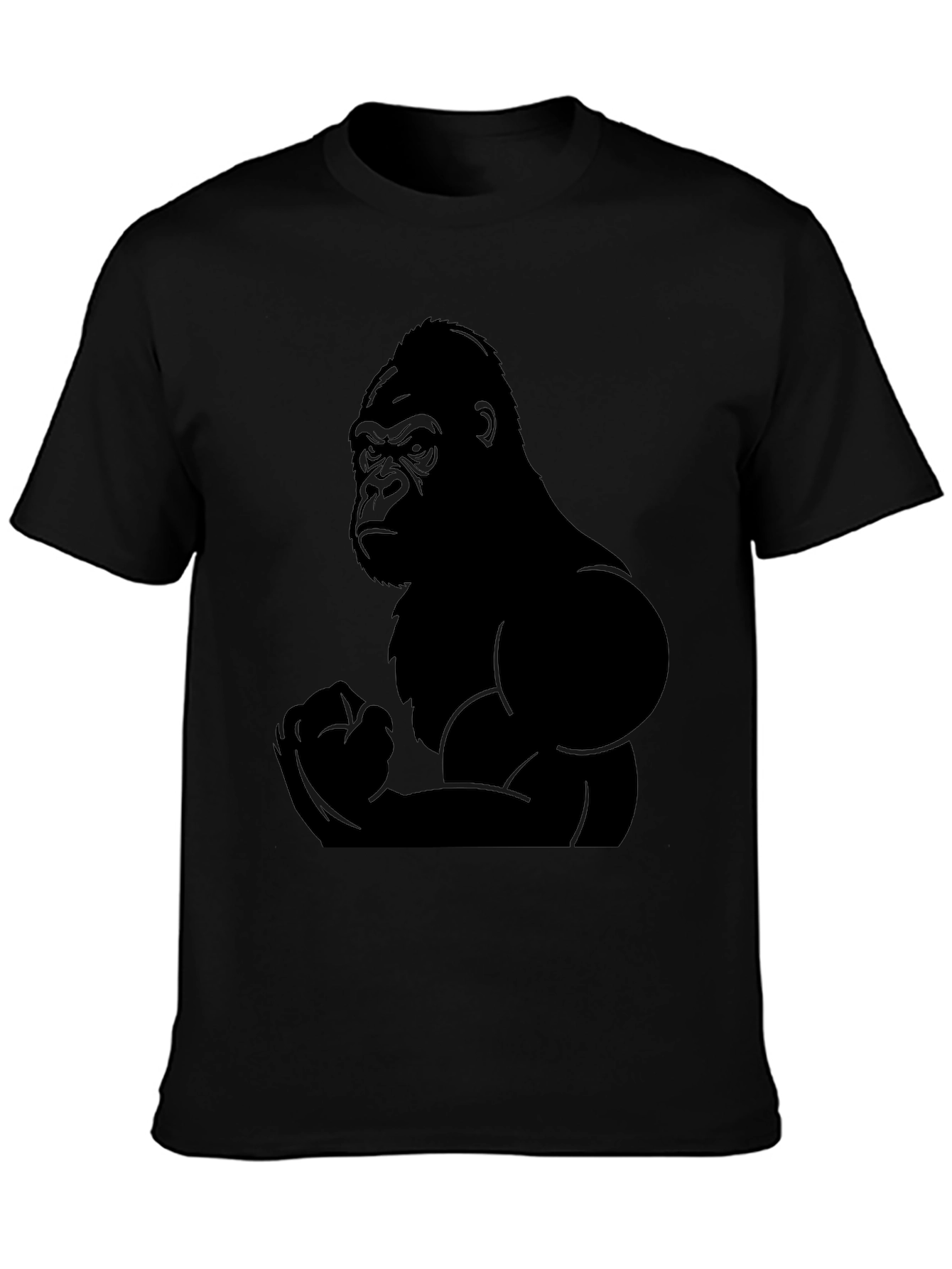 Black Gorilla Graphic T-Shirt