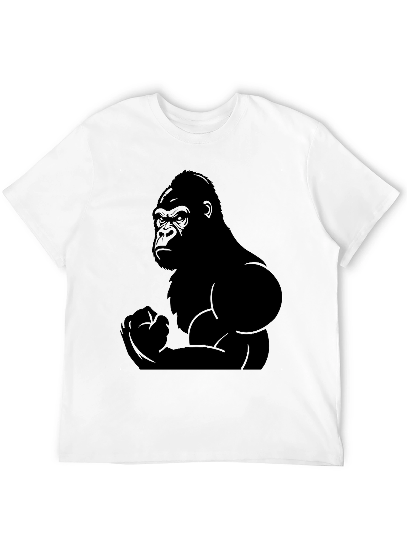 Black Gorilla Graphic T-Shirt