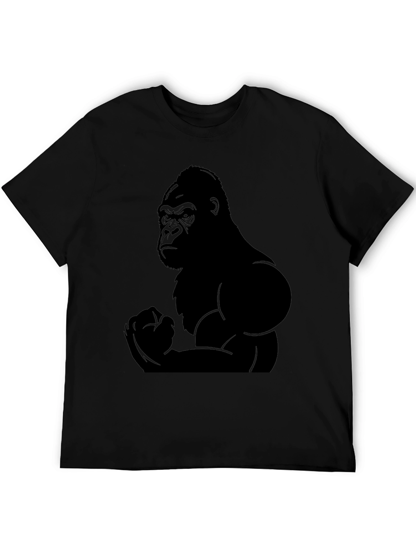 Black Gorilla Graphic T-Shirt