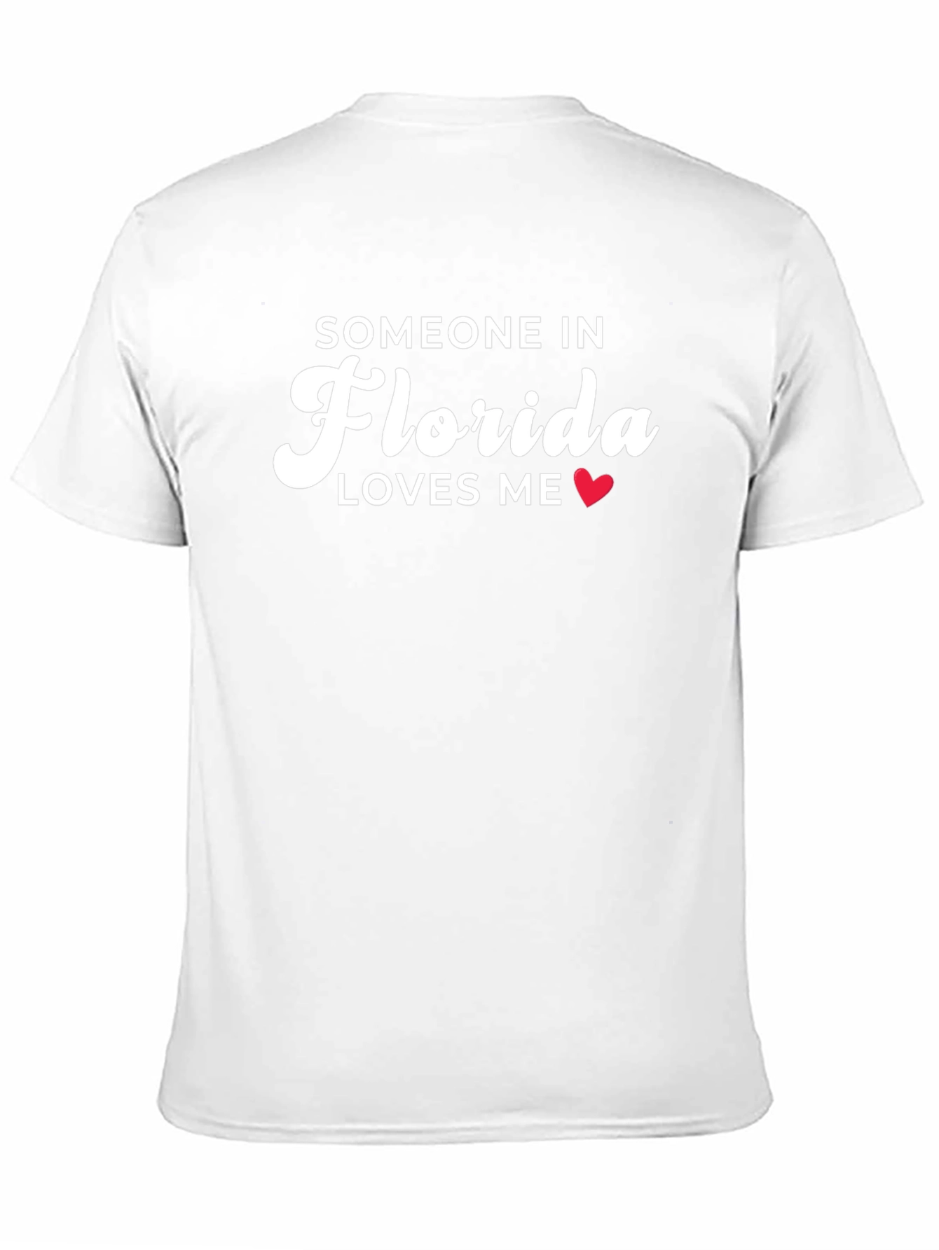 Someone in Florida Loves Me Black T-Shirt