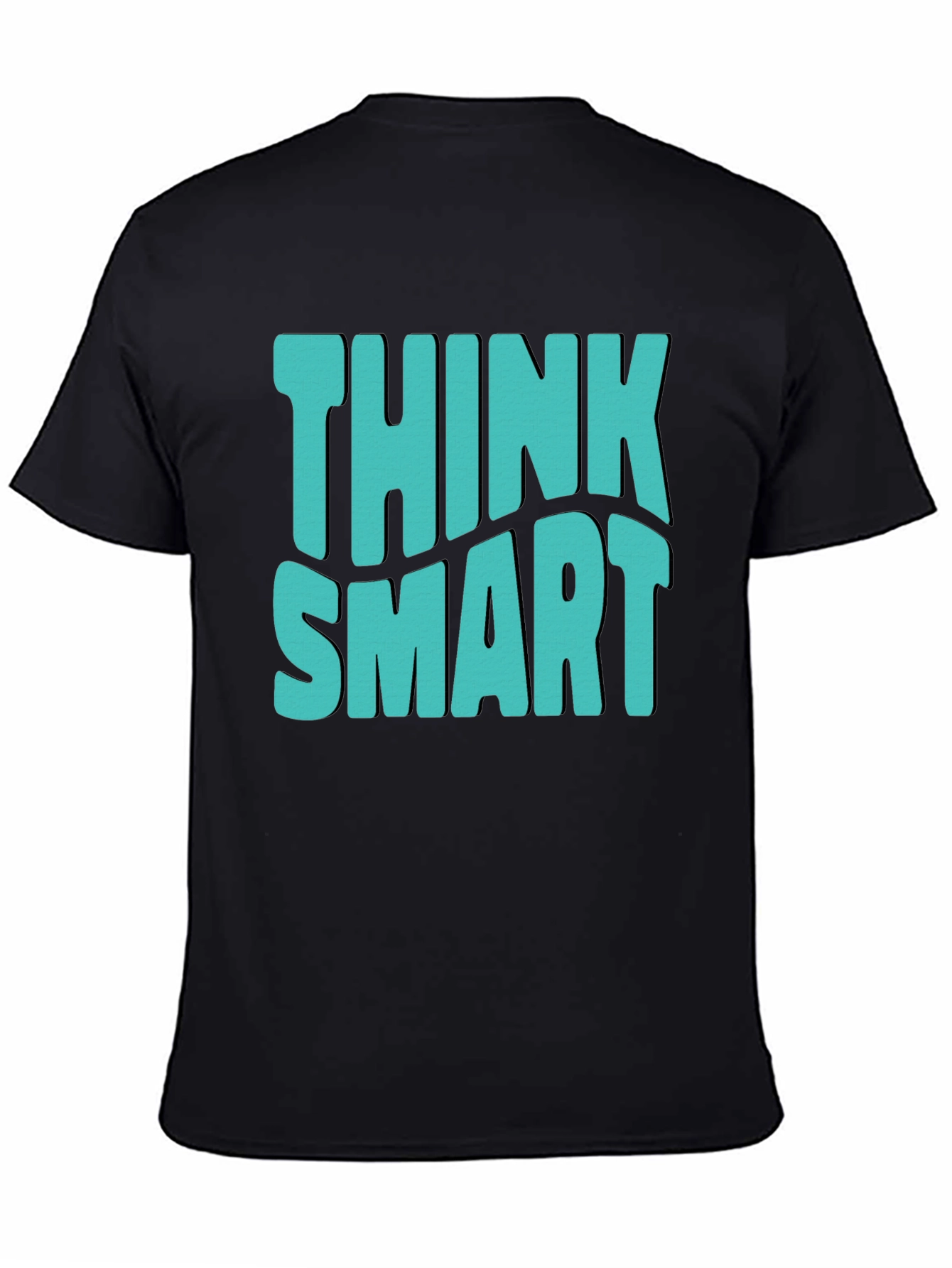 Think Smart Graphic Tee - Mens Casual T-Shirt