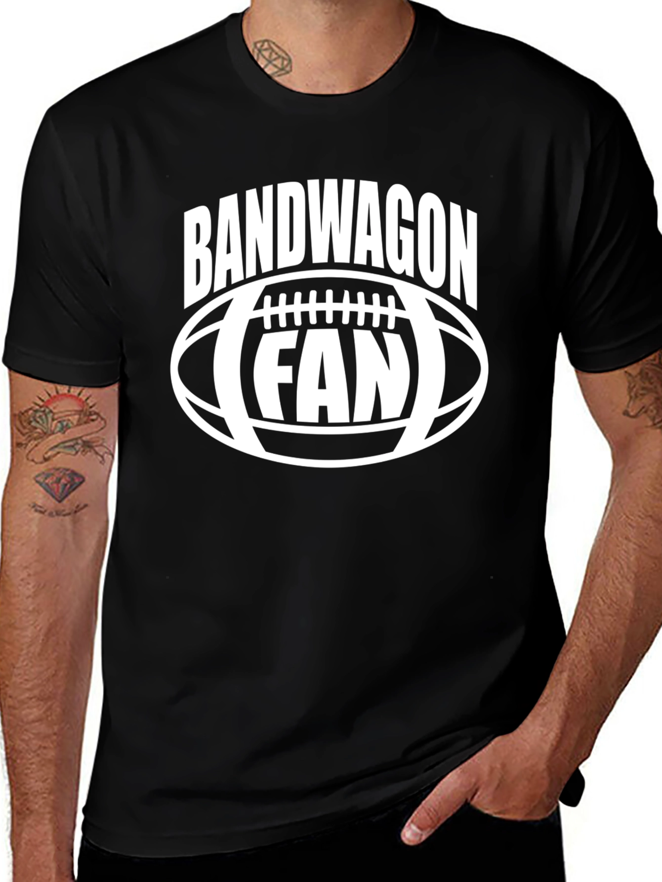 Bandwagon Fan T-Shirt - Football Lover Tee