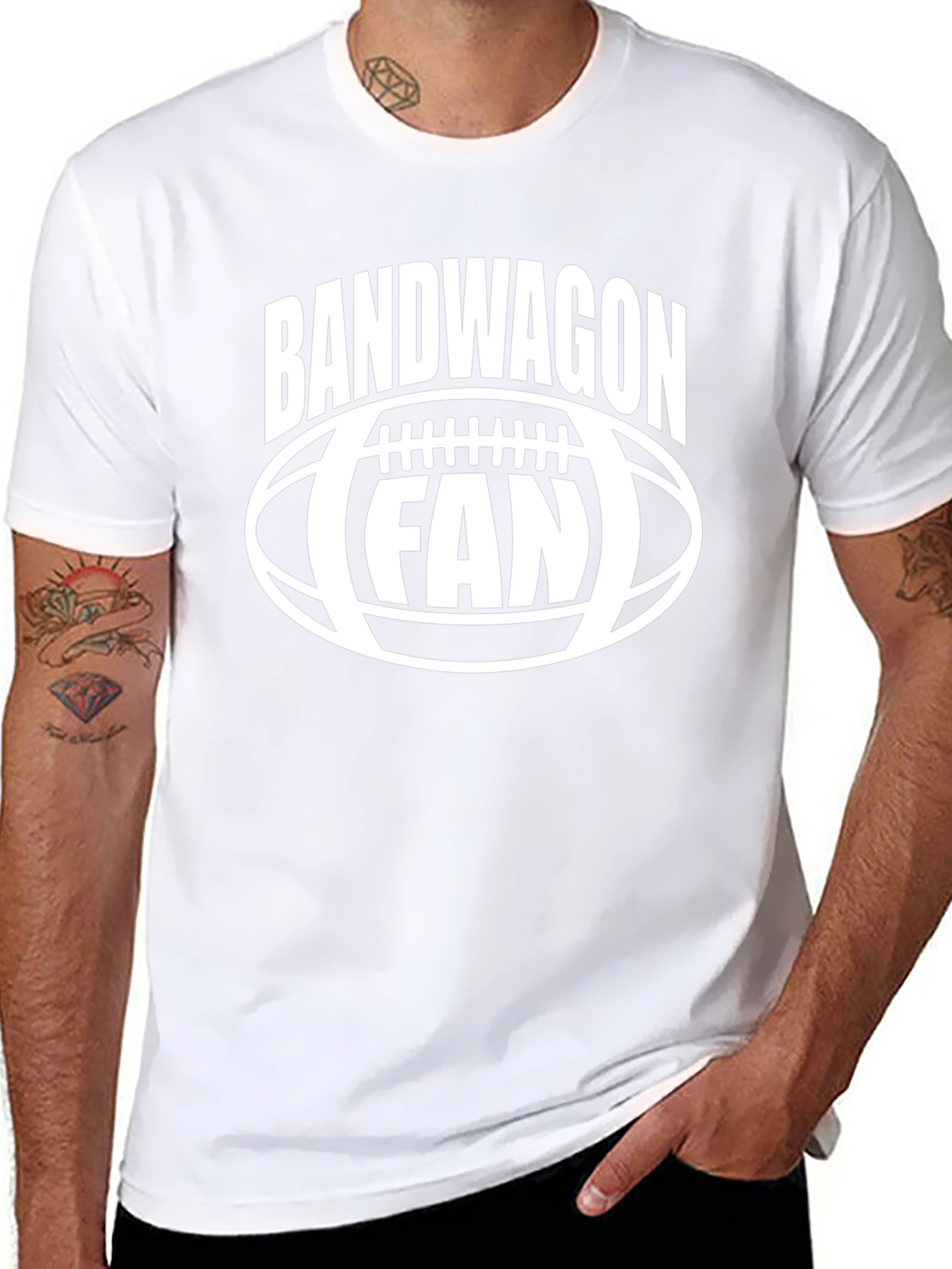 Bandwagon Fan T-Shirt - Football Lover Tee