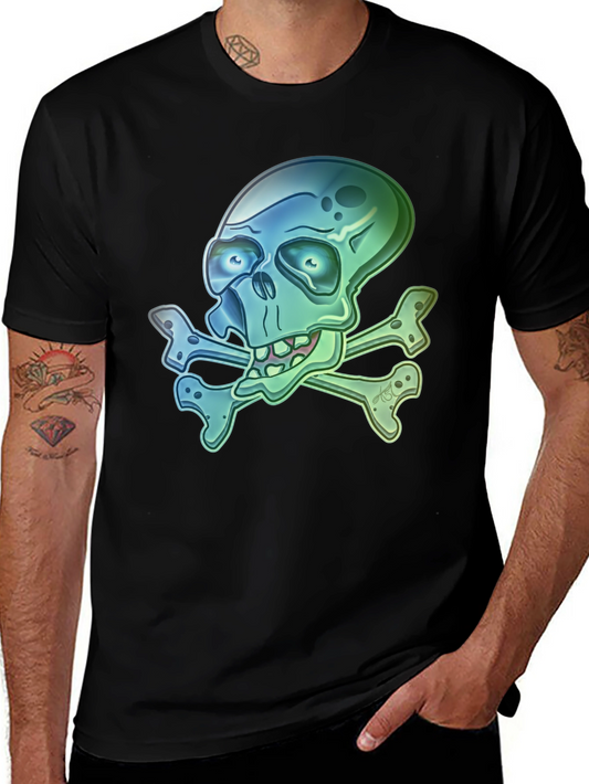 Skull and Crossbones Graphic T-Shirt