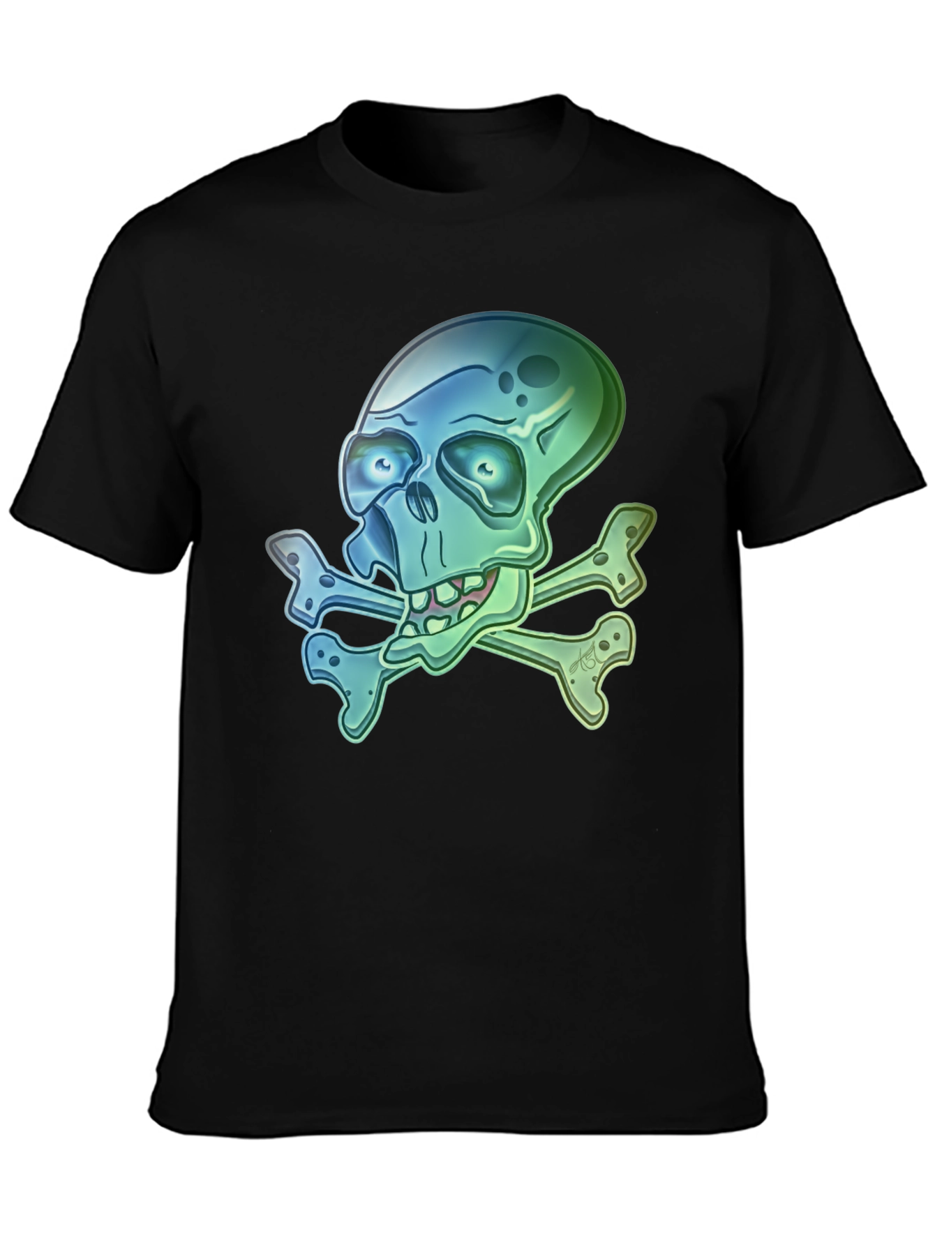 Skull and Crossbones Graphic T-Shirt