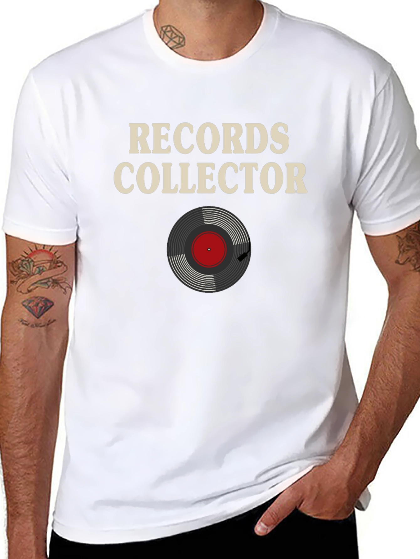 Records Collector Graphic T-Shirt
