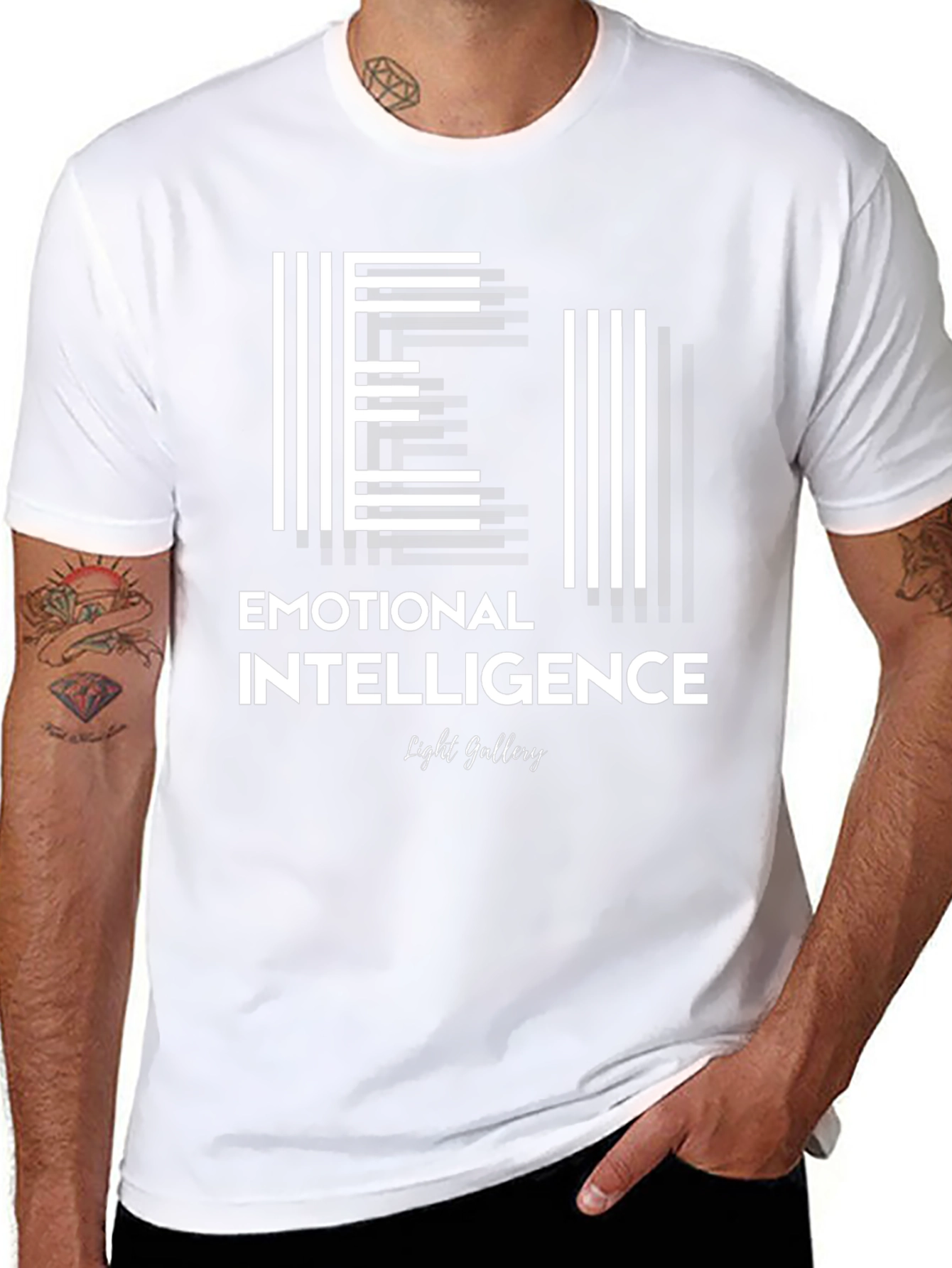 Emotional Intelligence Graphic Tee - Light Gallery