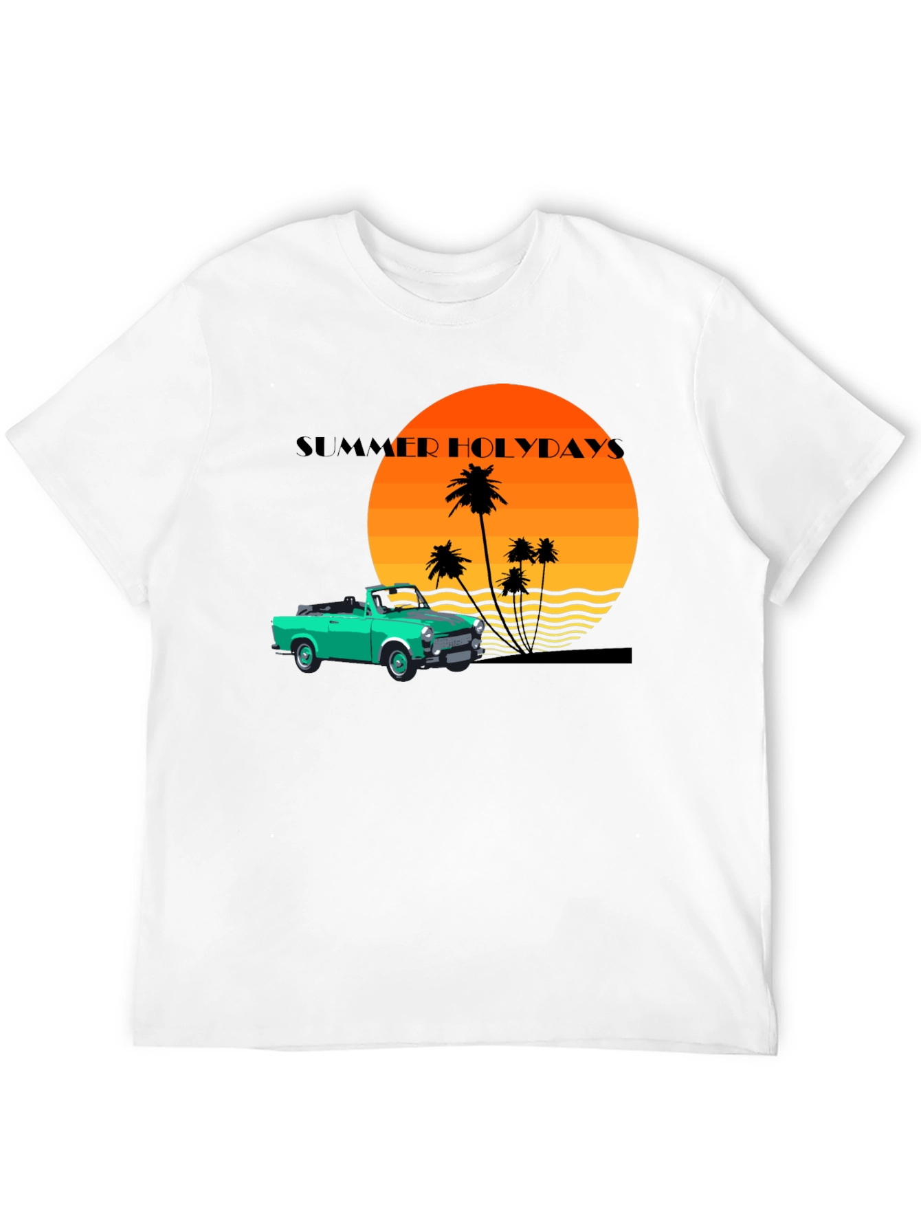 Summer Holidays Graphic Tee