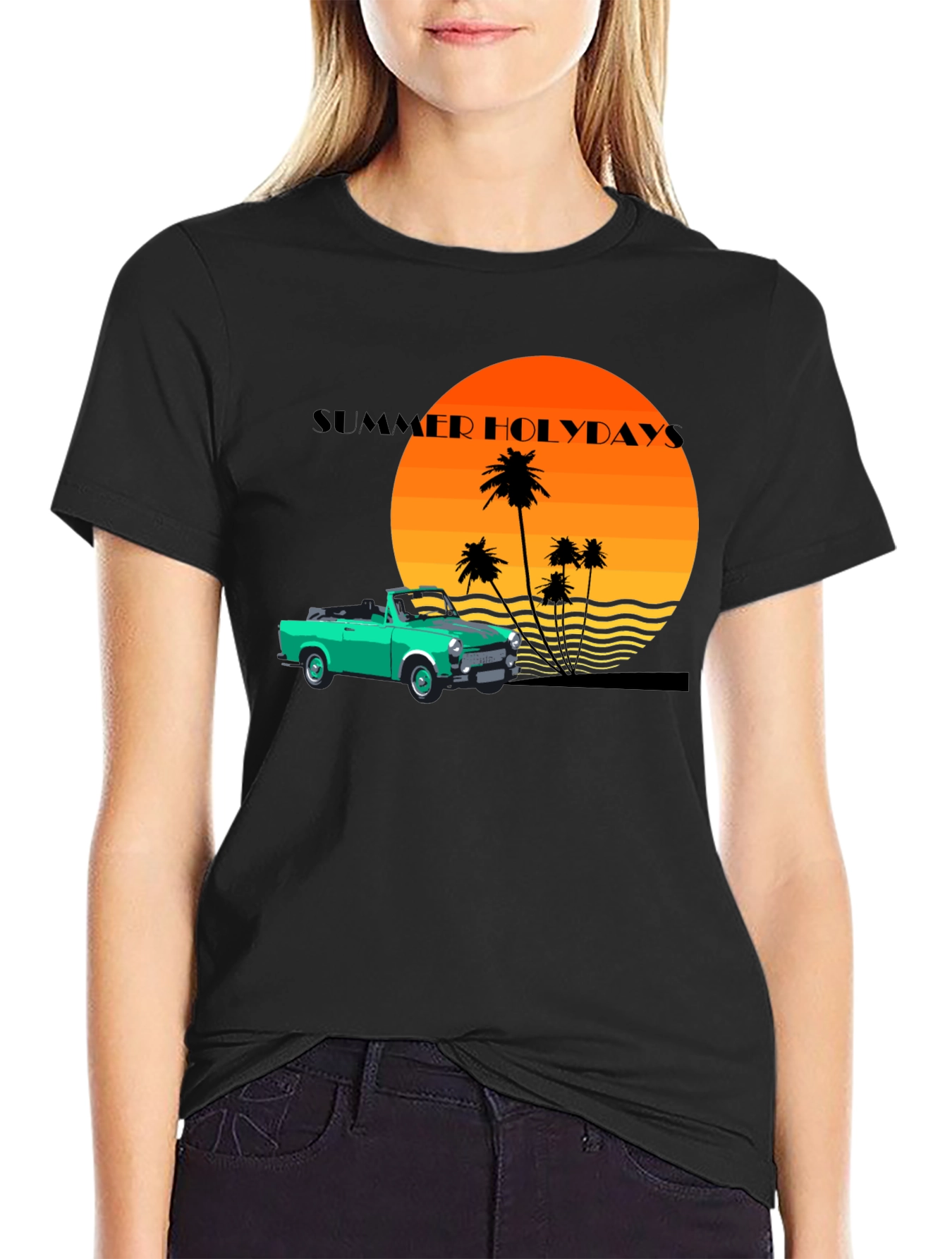 Summer Holidays Graphic Tee