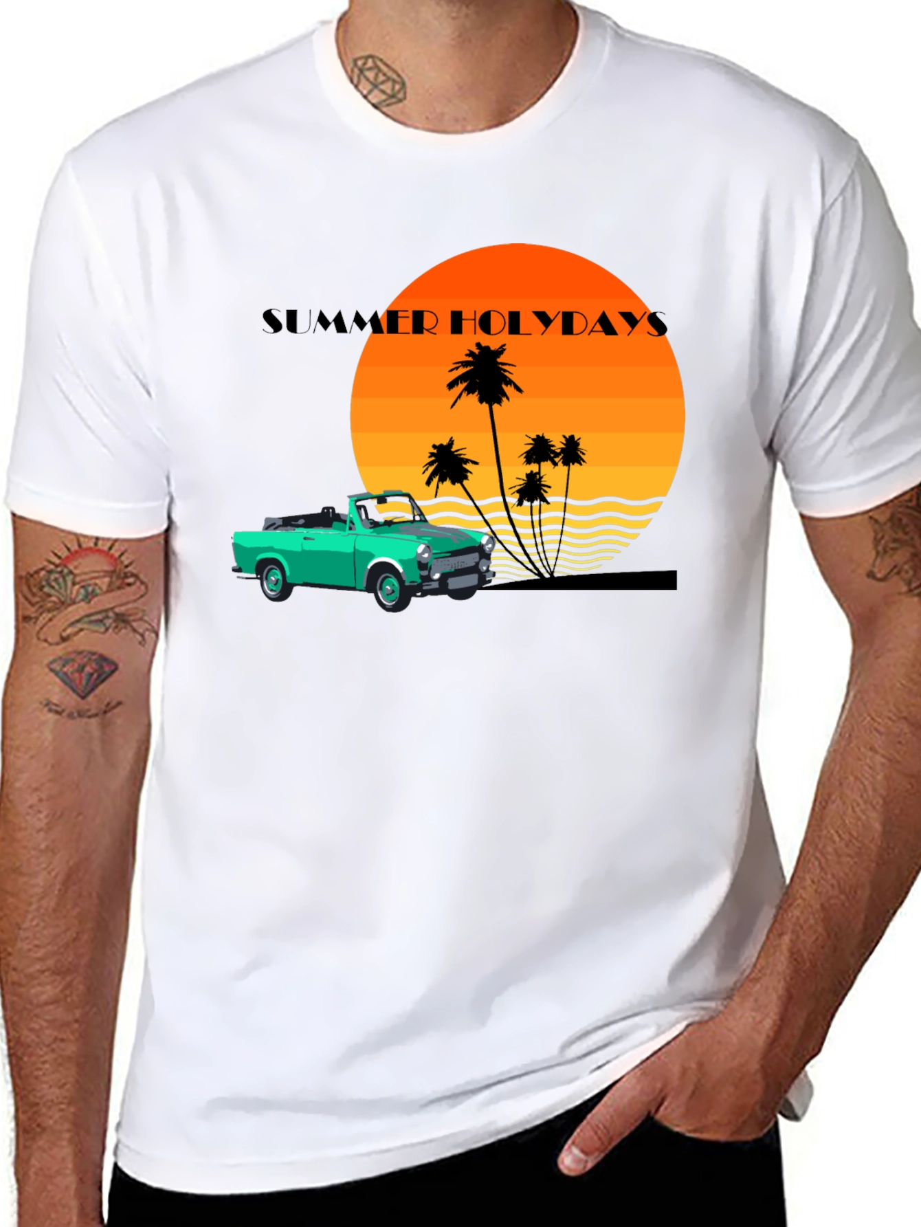 Summer Holidays Graphic Tee
