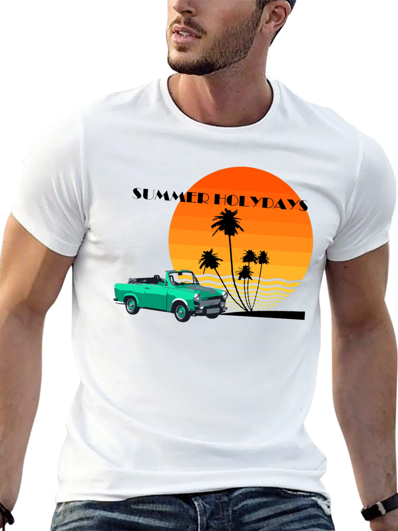 Summer Holidays Graphic Tee