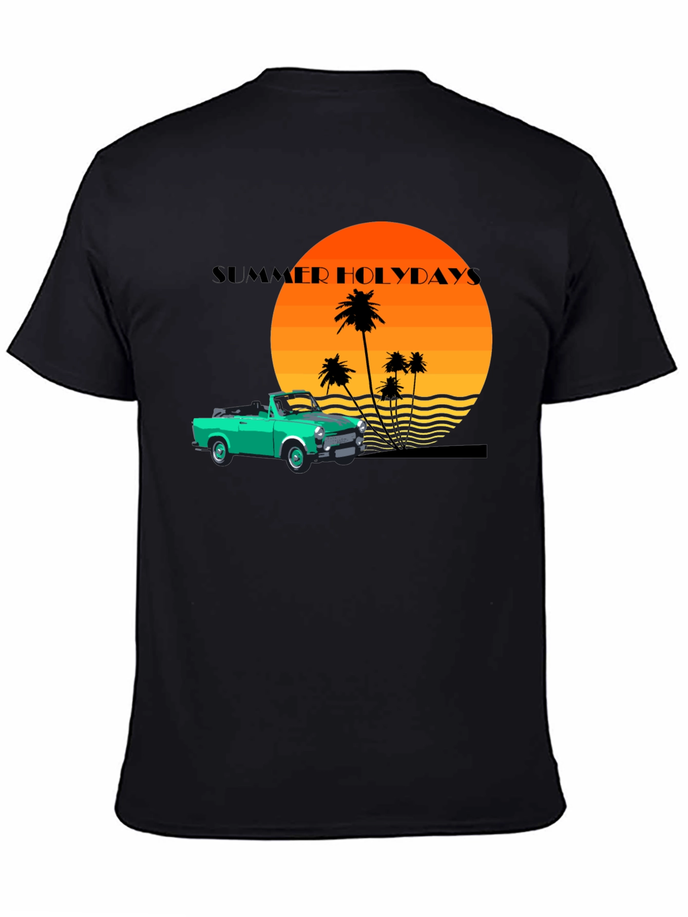 Summer Holidays Graphic Tee