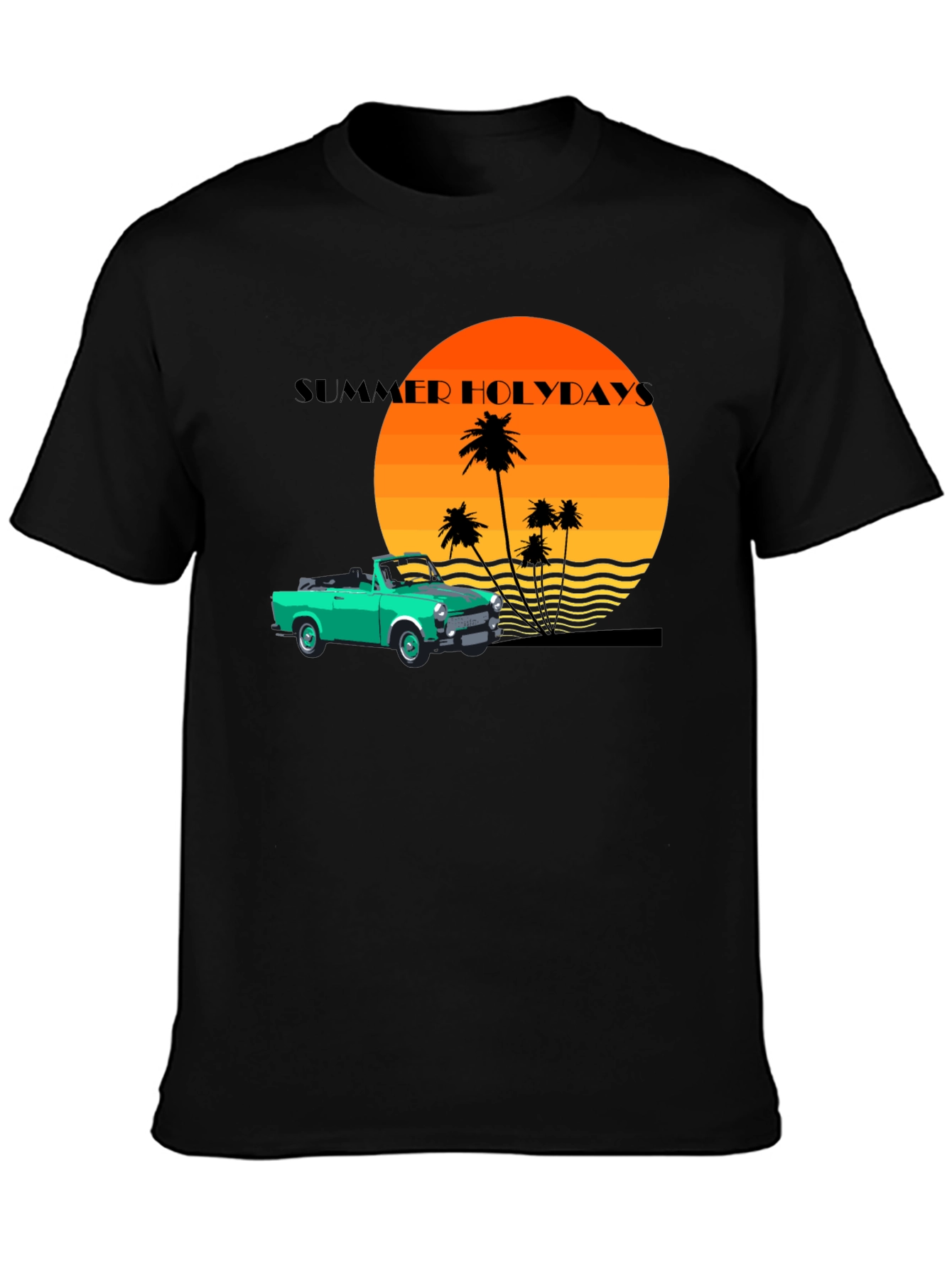 Summer Holidays Graphic Tee