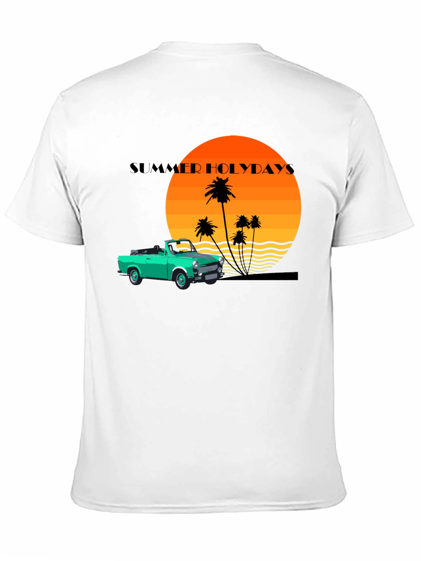 Summer Holidays Graphic Tee