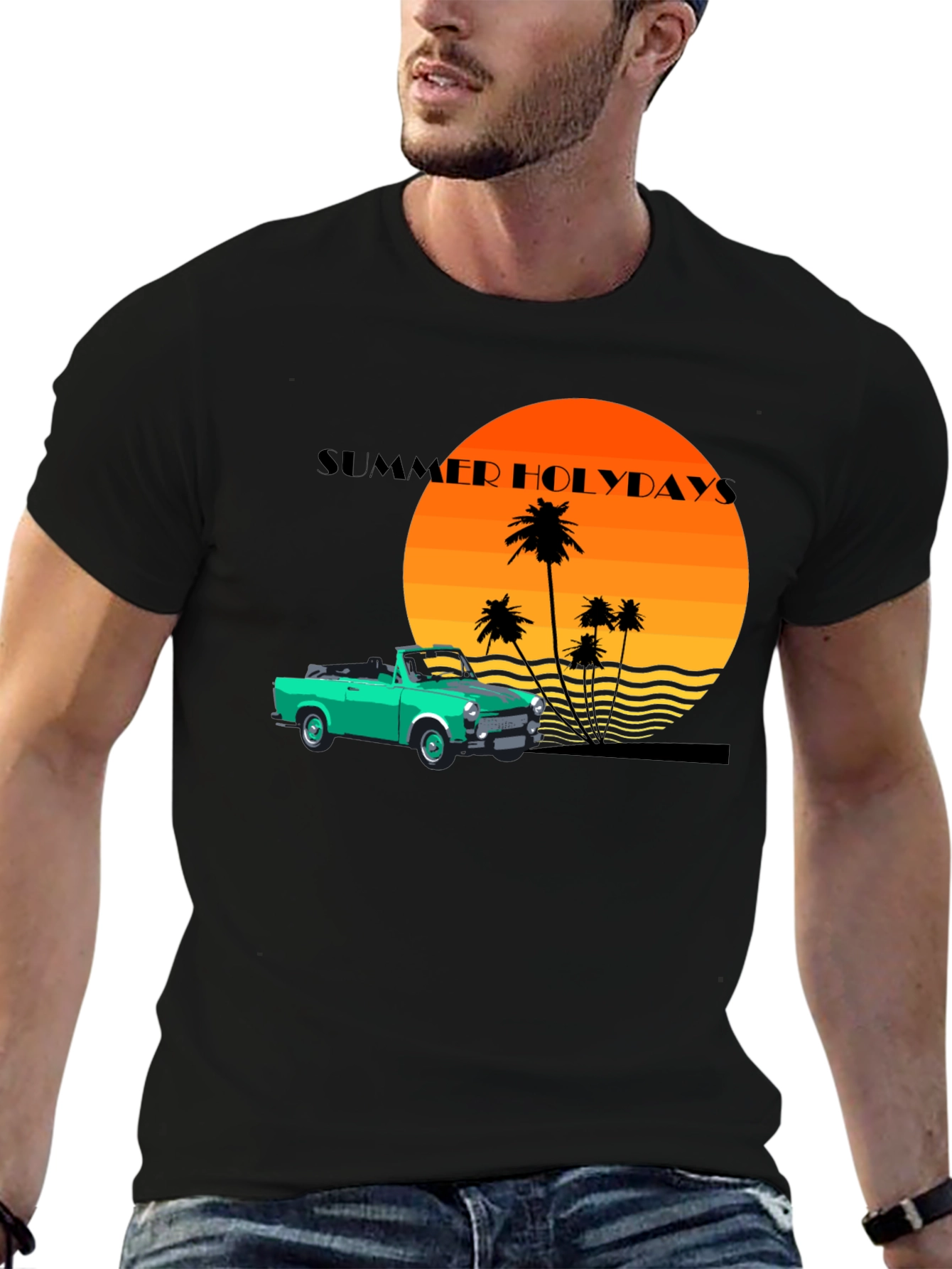 Summer Holidays Graphic Tee