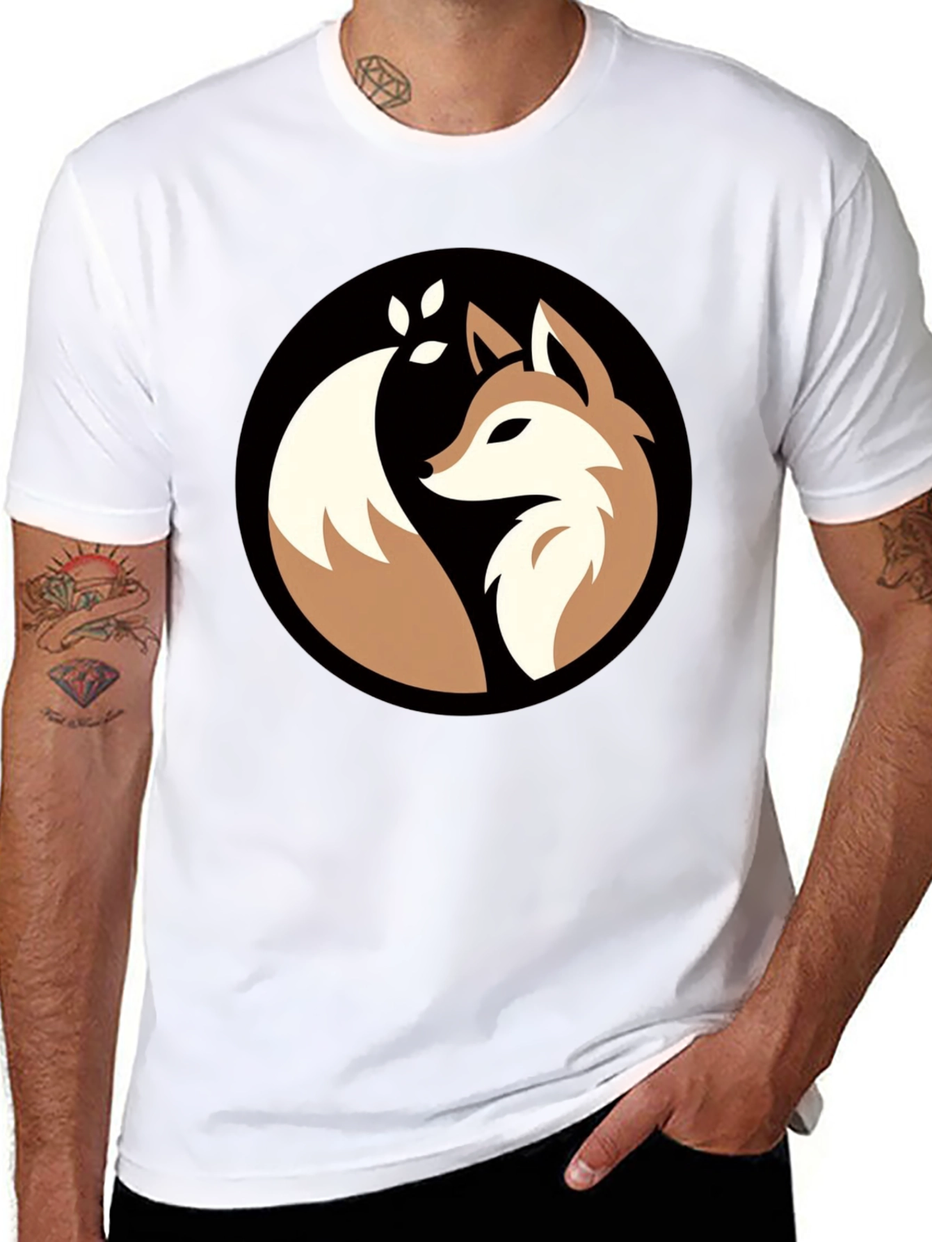 Fox Graphic Tee - Stylish & Unique Design