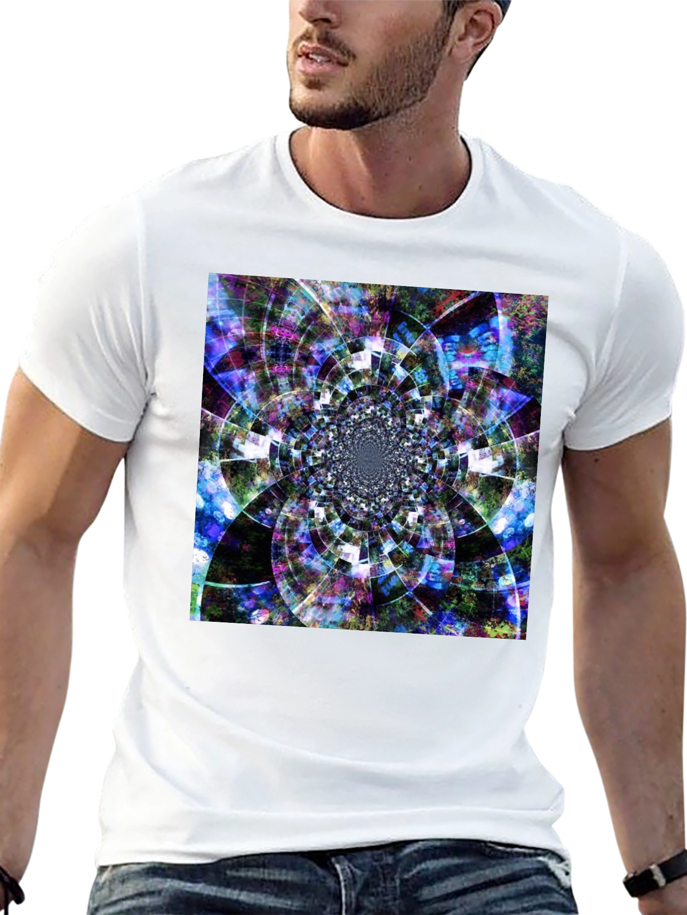 Geometric Fractal T-Shirt