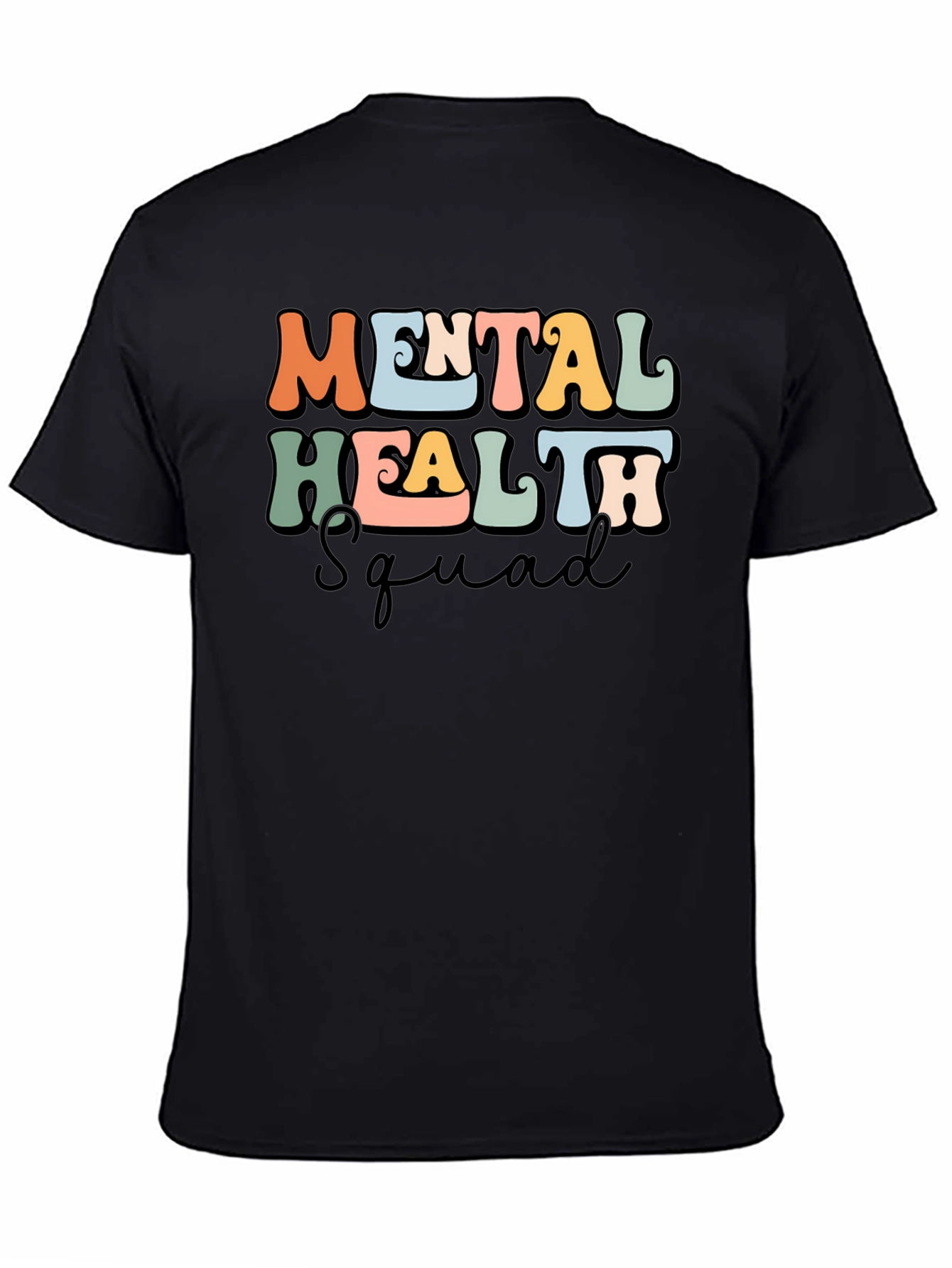 Mental Health Squad Tee - Black