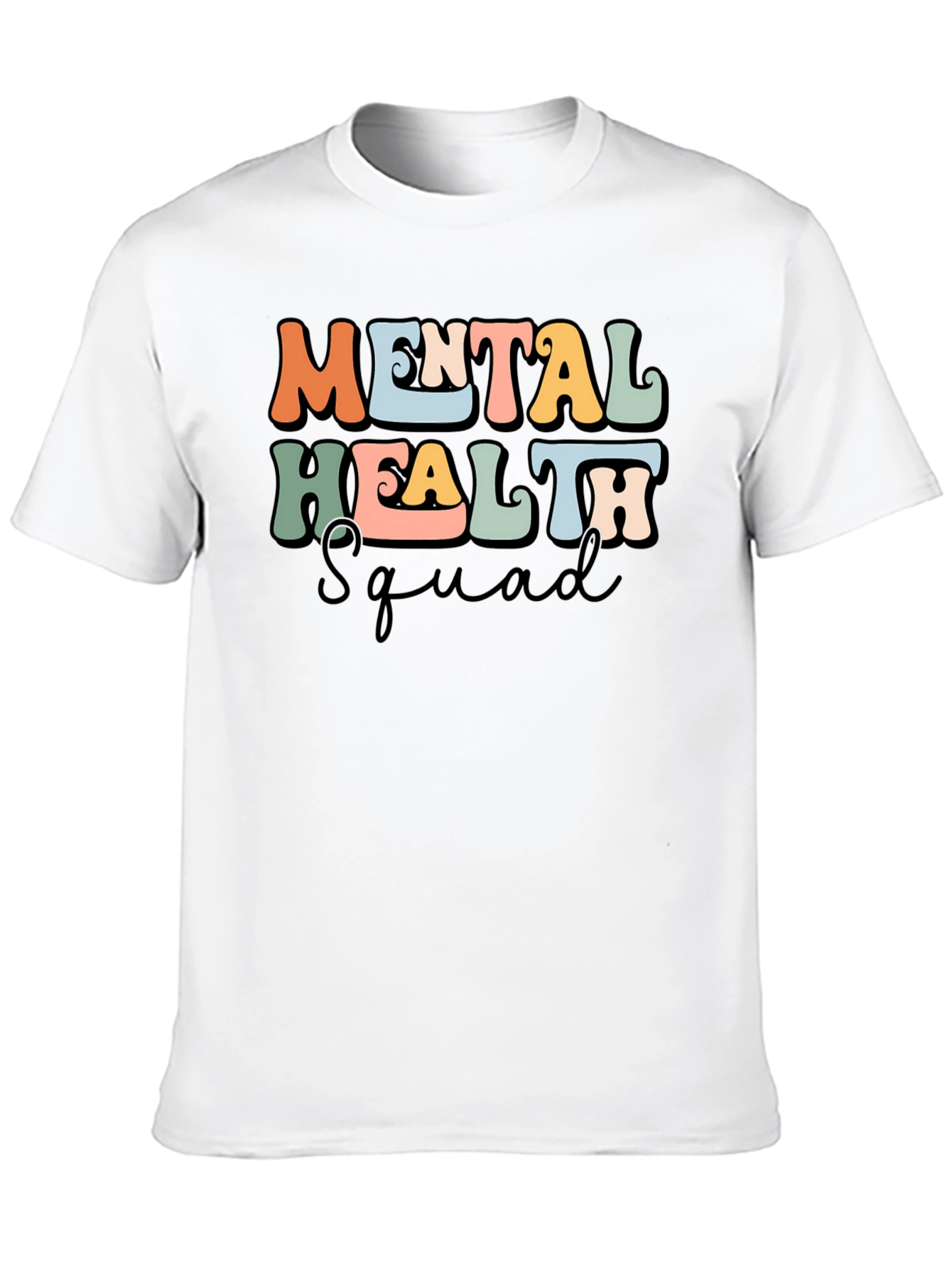Mental Health Squad Tee - Black