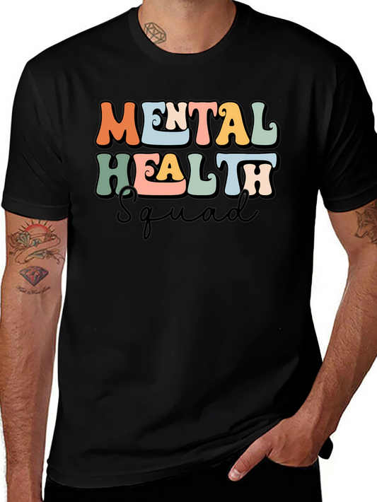 Mental Health Squad Tee - Black