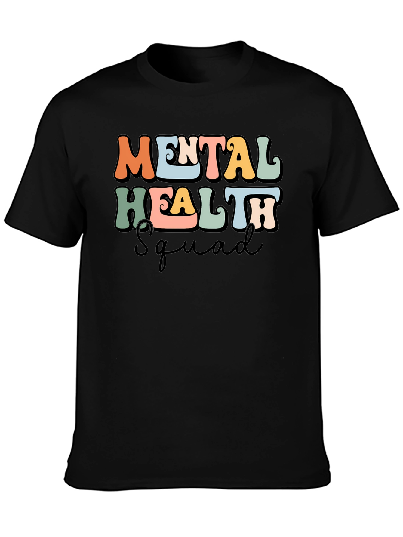Mental Health Squad Tee - Black