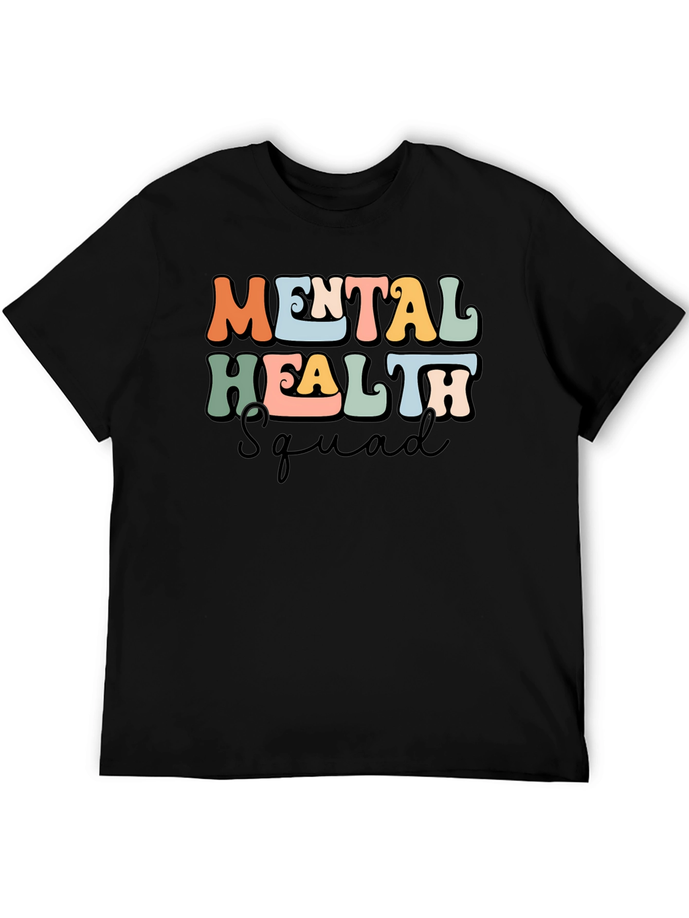 Mental Health Squad Tee - Black