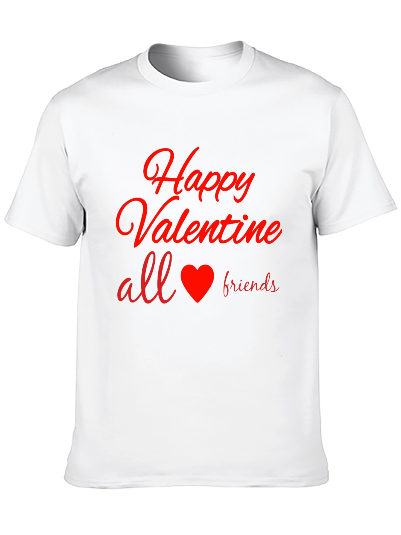 Happy Valentines Day T-Shirt All Friends