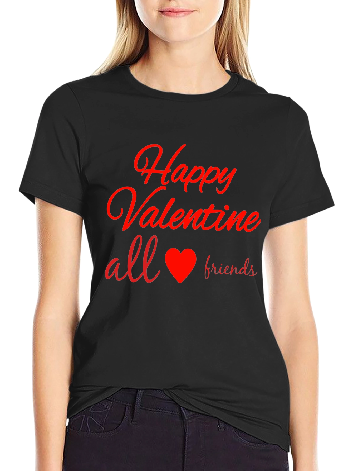 Happy Valentines Day T-Shirt All Friends