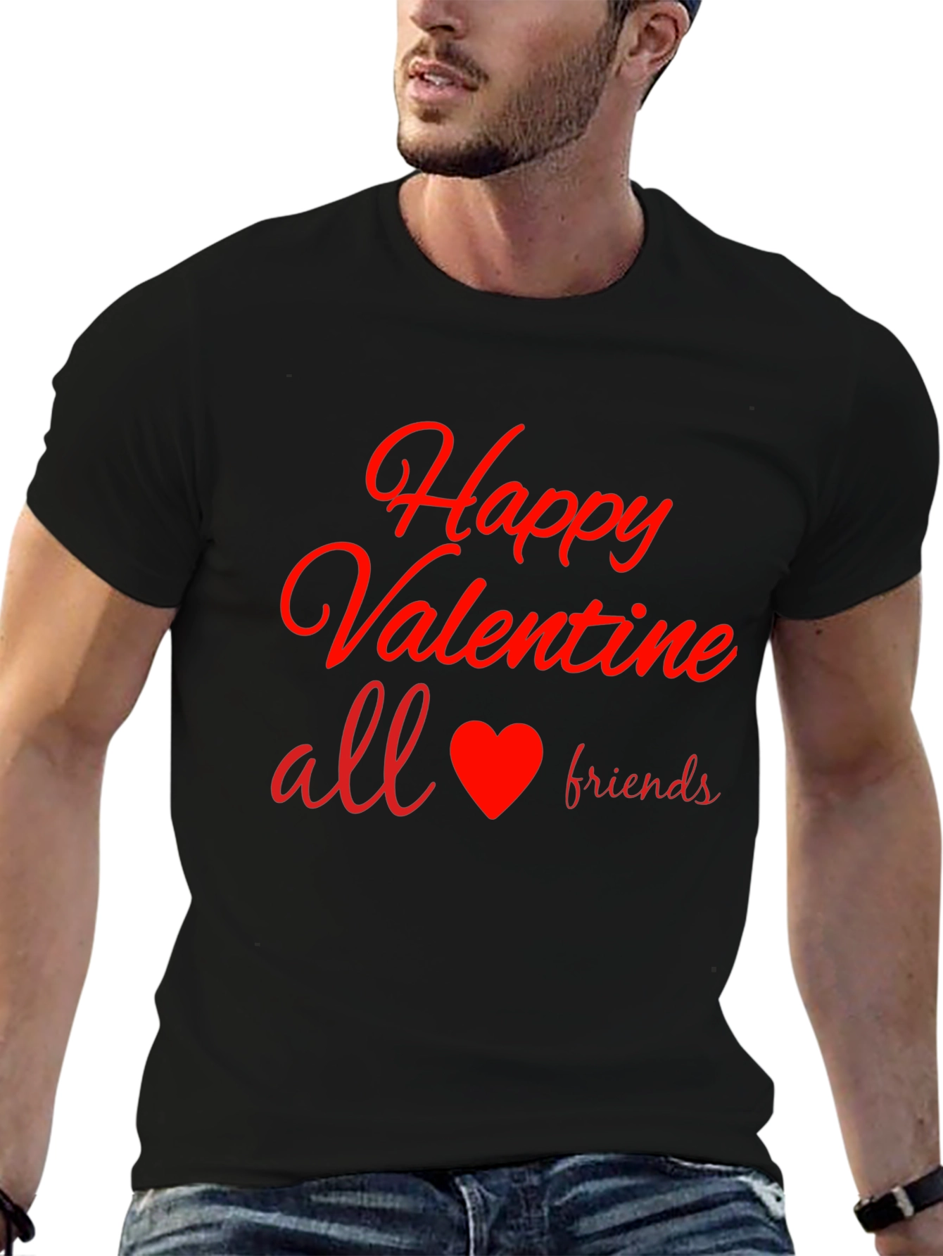 Happy Valentines Day T-Shirt All Friends