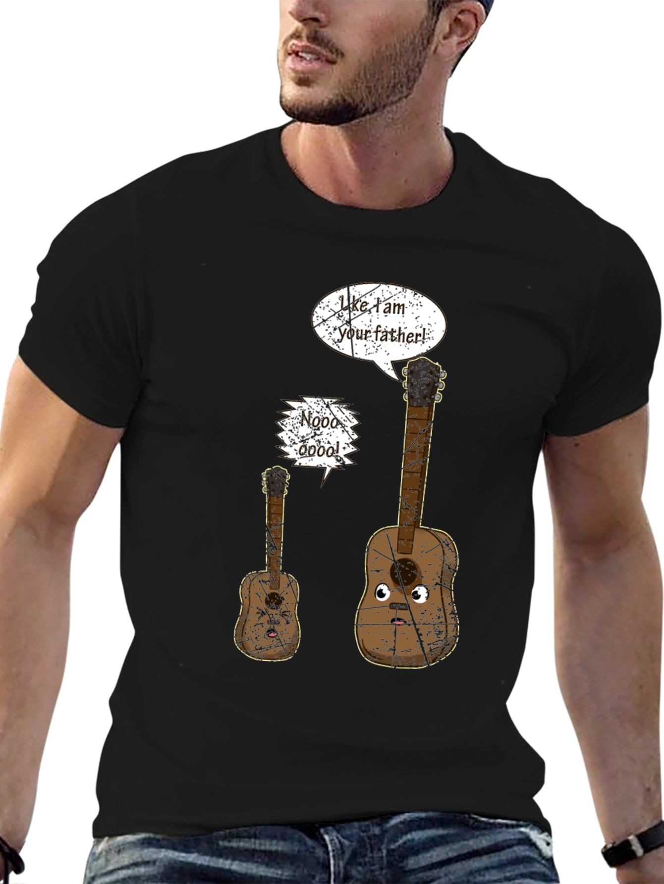 Funny Guitar Father Son T-Shirt