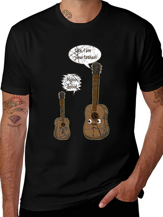 Funny Guitar Father Son T-Shirt