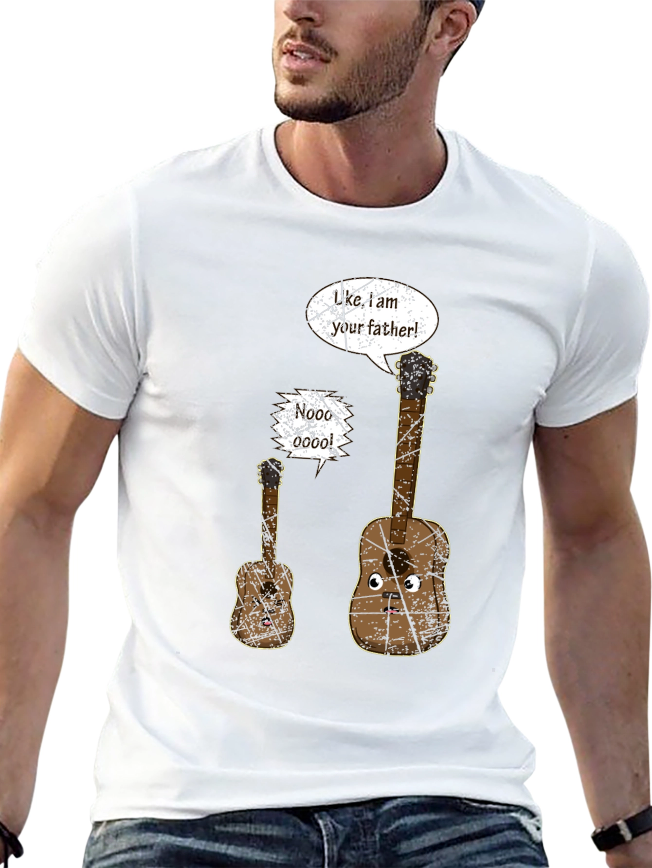 Funny Guitar Father Son T-Shirt