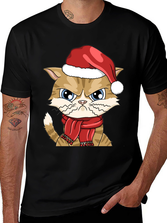 Grumpy Christmas Cat T-Shirt